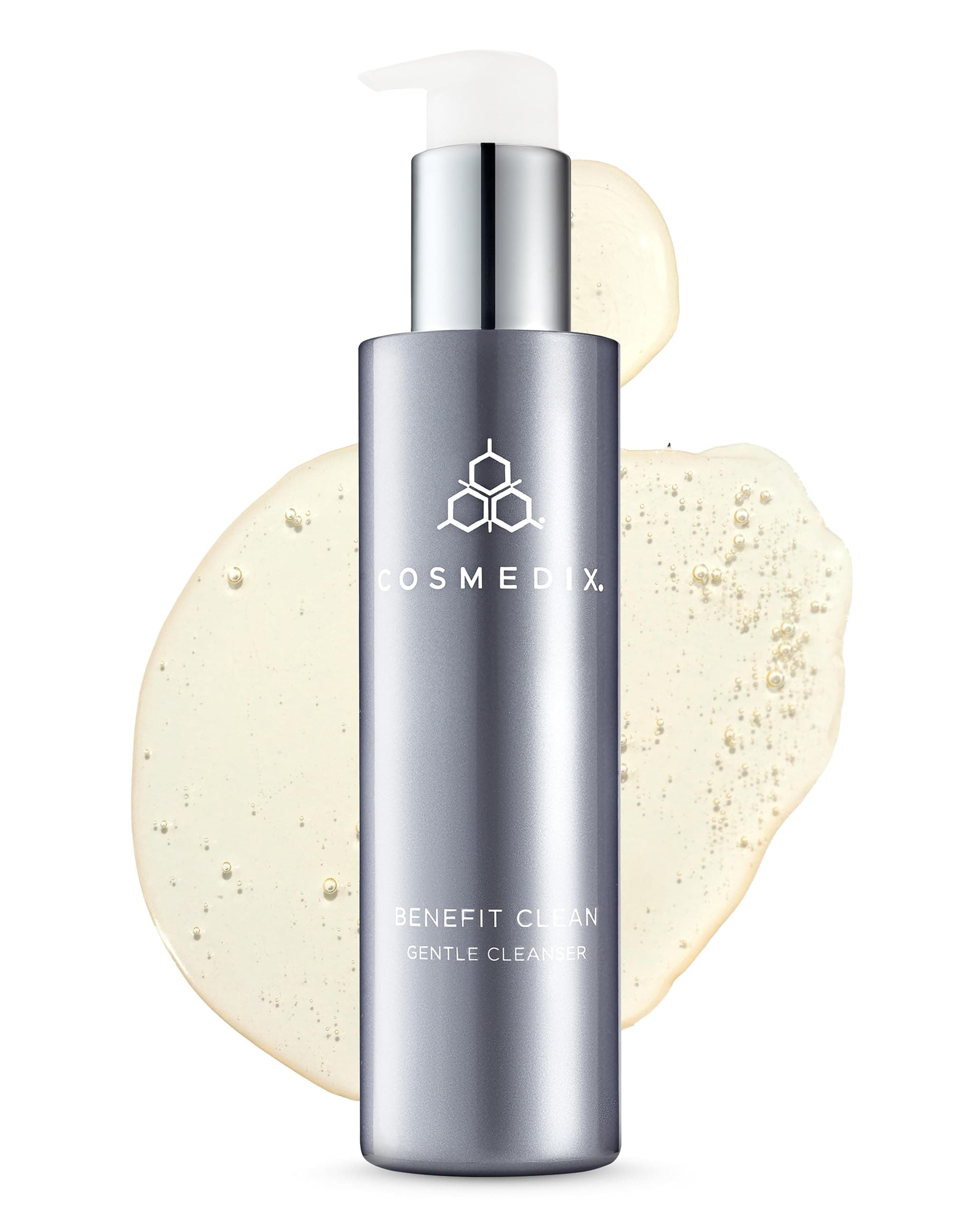 COSMEDIX Benefit Clean Gentle Face Wash Gel – Hydrating Cleanser for Women & Men – Moisturizing Facial Cleanser & Pore Minimizer for All Skin Types – Makeup Remover for Glowing Skin – 150 ml / 5 fl oz