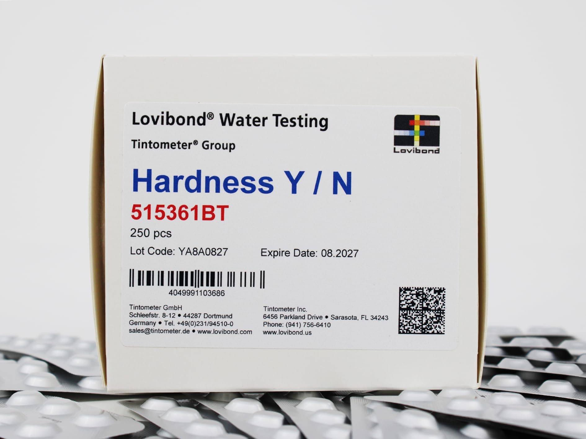Lovibond Hardness Yes/No Tablets