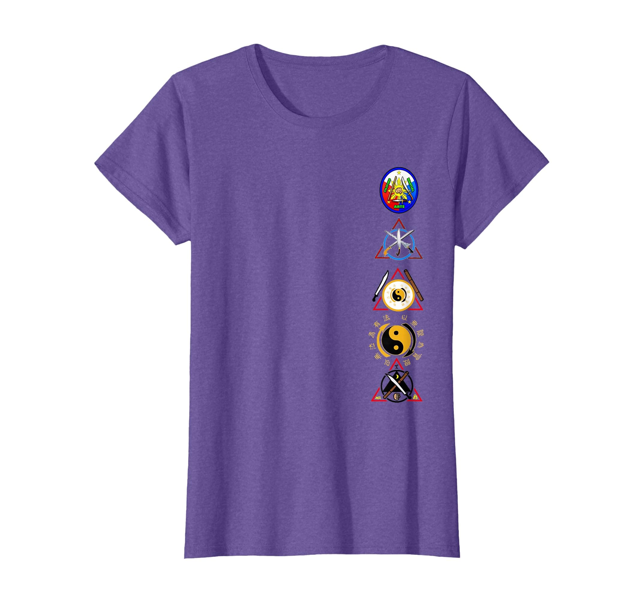 Kali Escrima Arnis Jkd Blade Logos T-Shirt