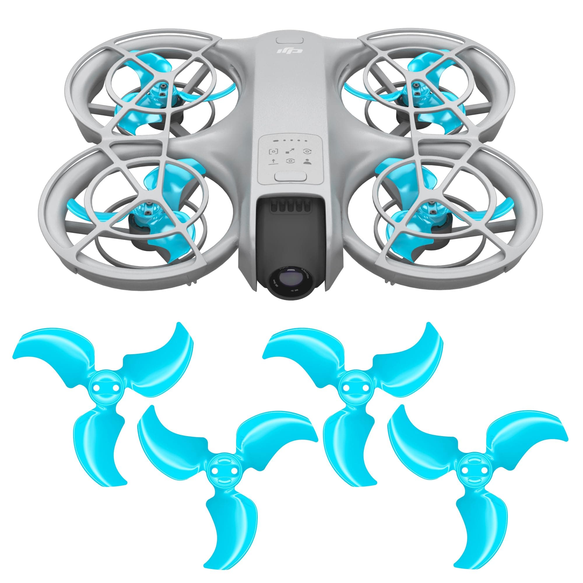 Stealth Propellers for DJI Neo - Blue, 4 pcs