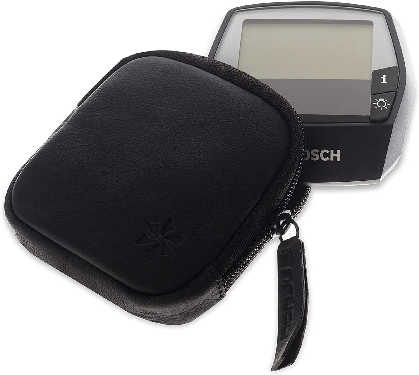 honju Leather Case for Bosch Intuvia E-Bike/Pedelec - Black