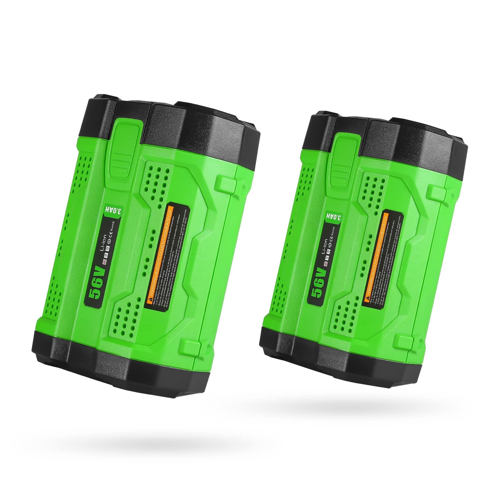 Replacement for EGO 56V Battery 5.0Ah (Green)