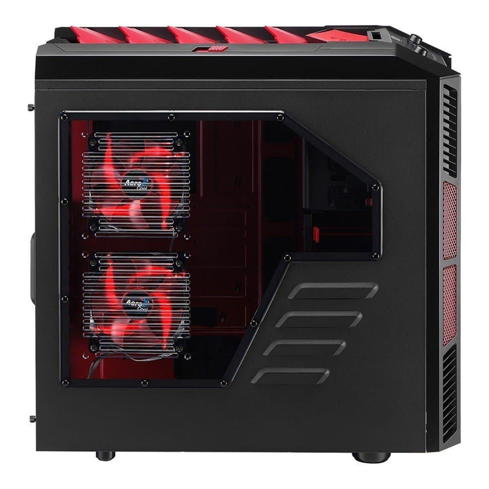 XPredator X3 Devil Red Edition Mid Tower - black/red