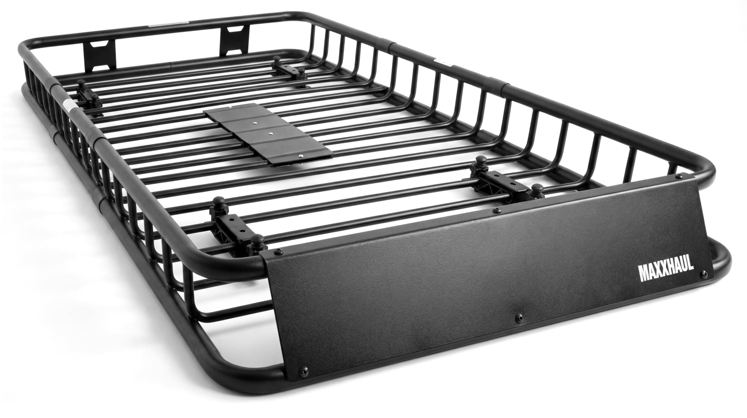 MAXXHAUL 50506 64" x 39" x 6" Heavy-Duty Universal Steel Roof Rack, Black