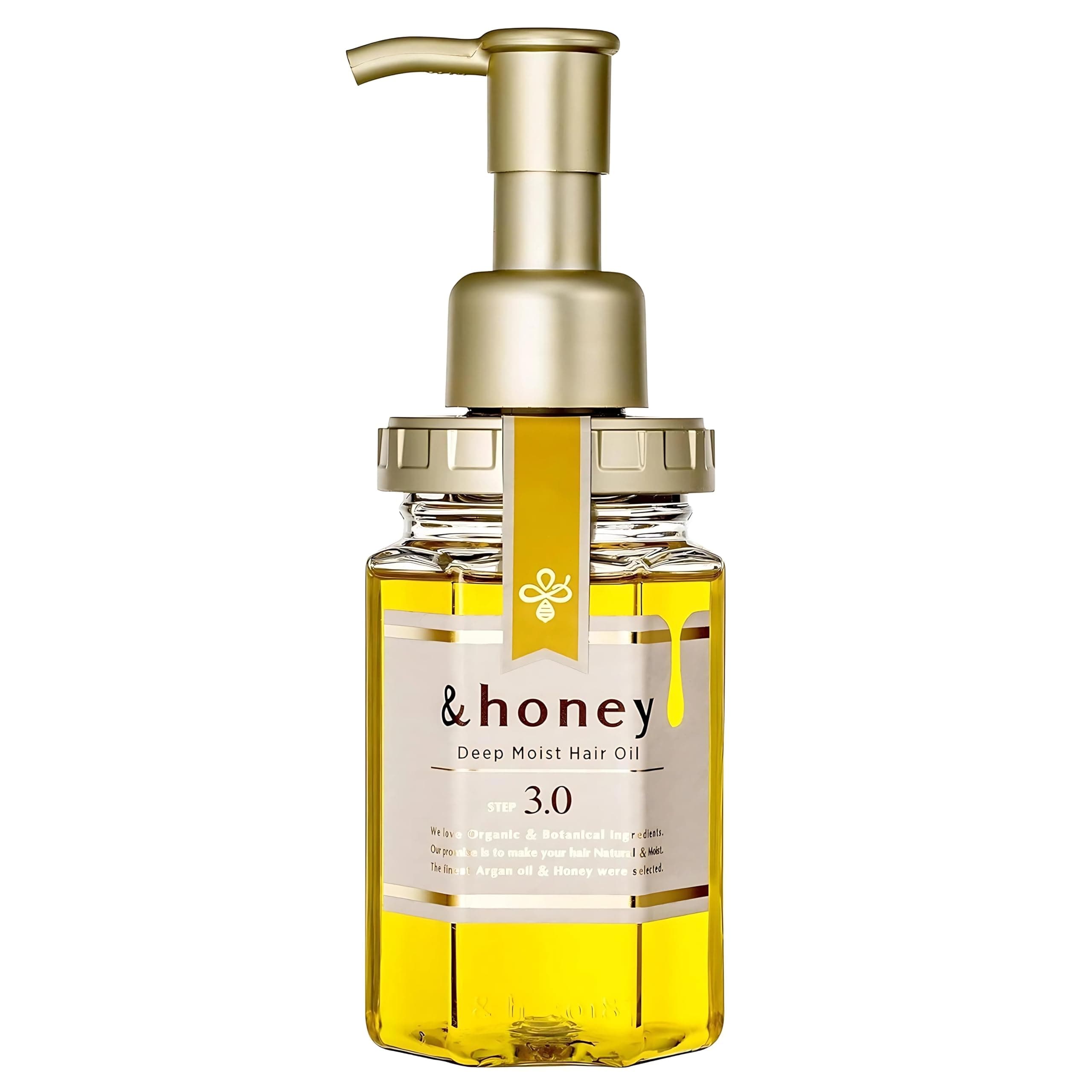 yeeyzz&honey Deep Moist Hair Oil Step3.0 (Moist Shine) 100ml - Damask Rose Honey Sent (Green Tea Set)