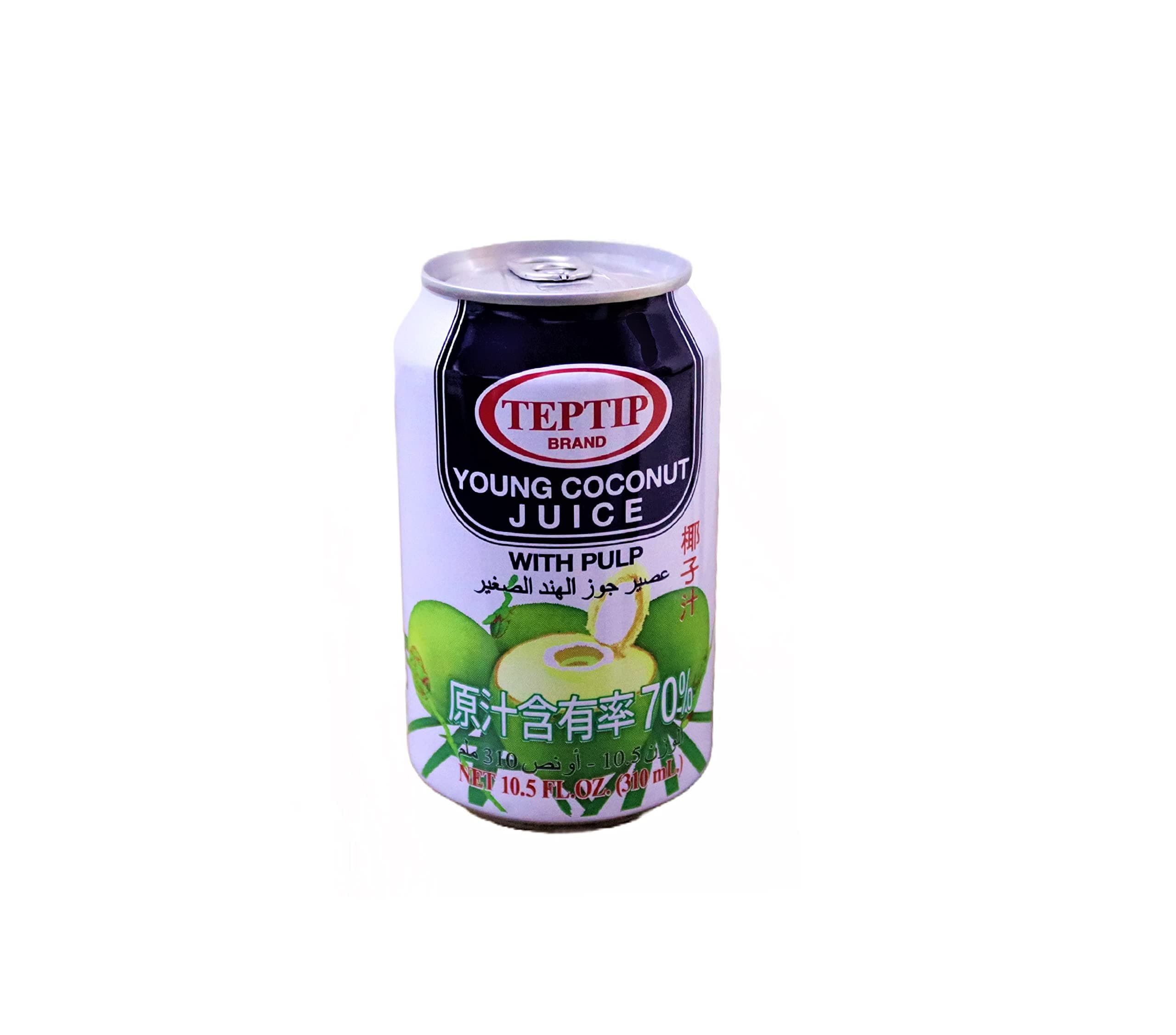 Teptip Young Coconut Juice With Pulp 310 ml