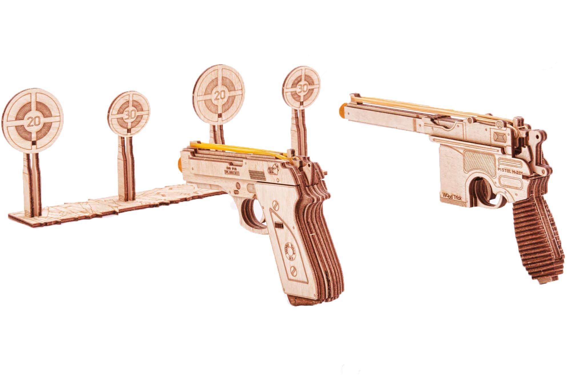 Set of Rubber Band Guns