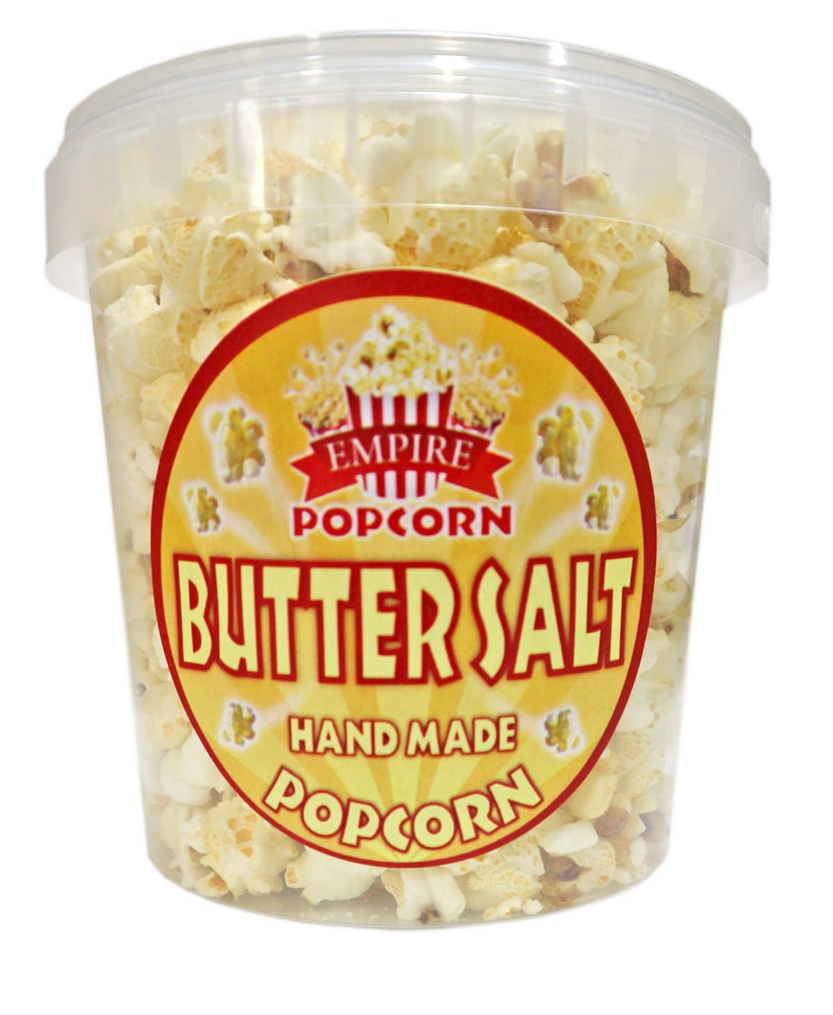 Ready Made Popcorn 1.2 Litre Tub Butter Salt