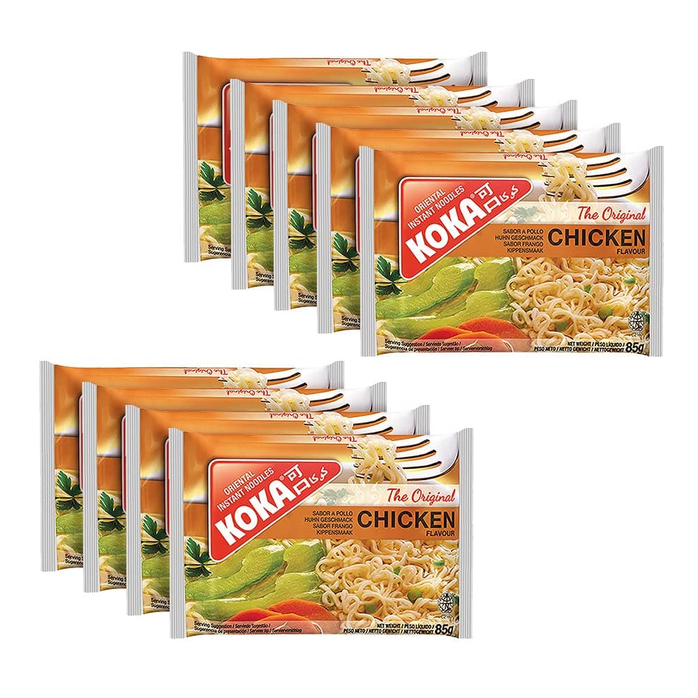 Oriental Instant Noodles The Original Chicken Flavour(Pack Of 9) "(Halal Certified)" - 890 Gm