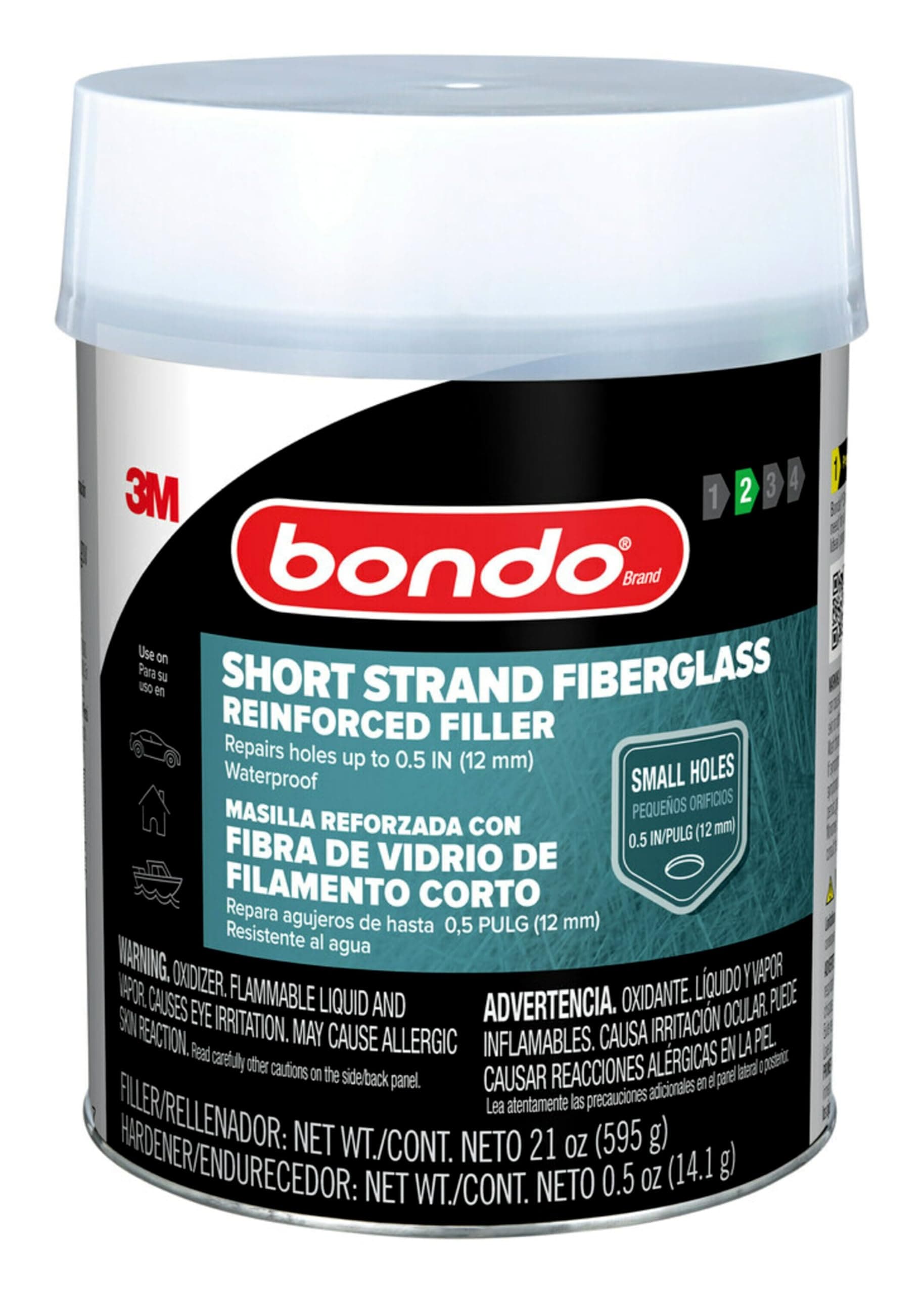 BONDO-3M CO (00277) Glass Reinforced Filler - 12.8 fl. oz