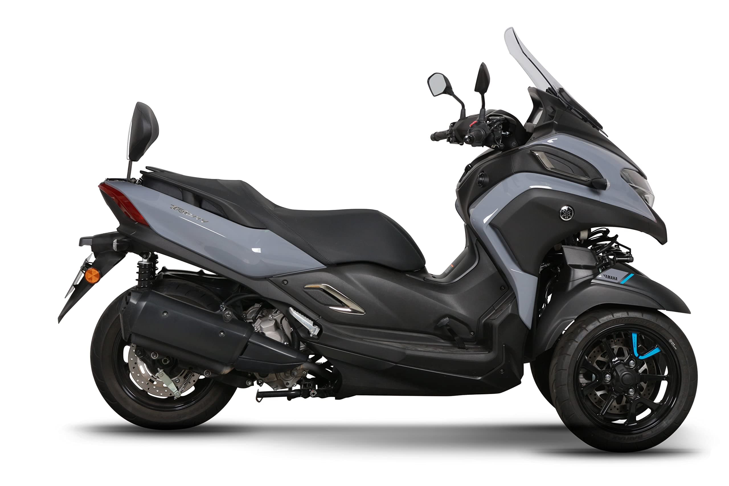 SHAD Y0XM37RV Backrest Kit Yamaha X-Max 300 (2017), Black, Size Normal