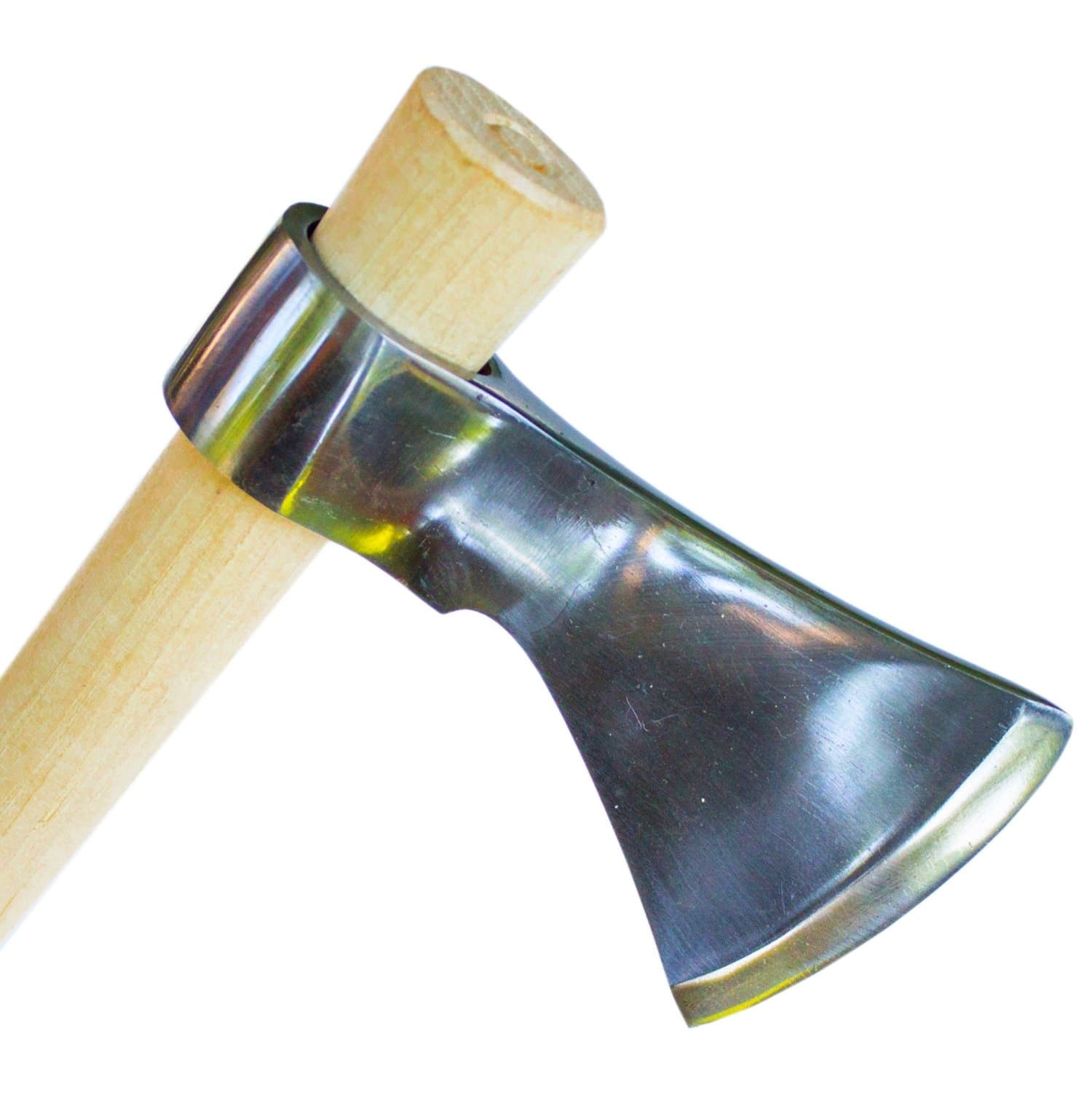 16 Inch Hand-Forged Polished Steel Mouse Throwing Tomahawk Axe Hatchet - Handy, and Packs a Powerful Throw!