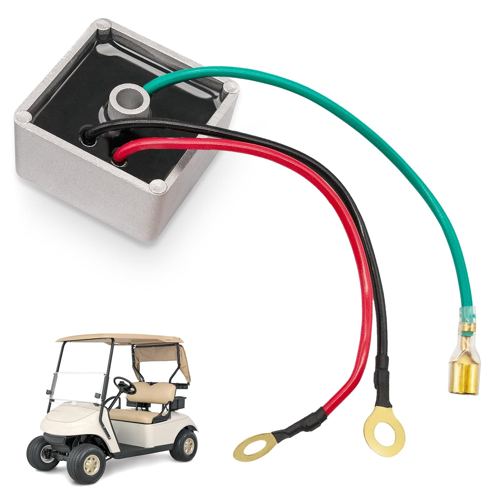 Panglong27739-G01 Replacement Voltage Regulator Fits E-Z-GO EZGO 1994-UP TXT Gas Golf Cart
