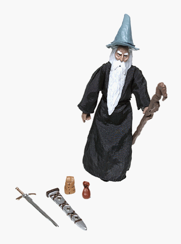 Toy Vault Lord Of The Rings Gandalf The Wizard Action Figure