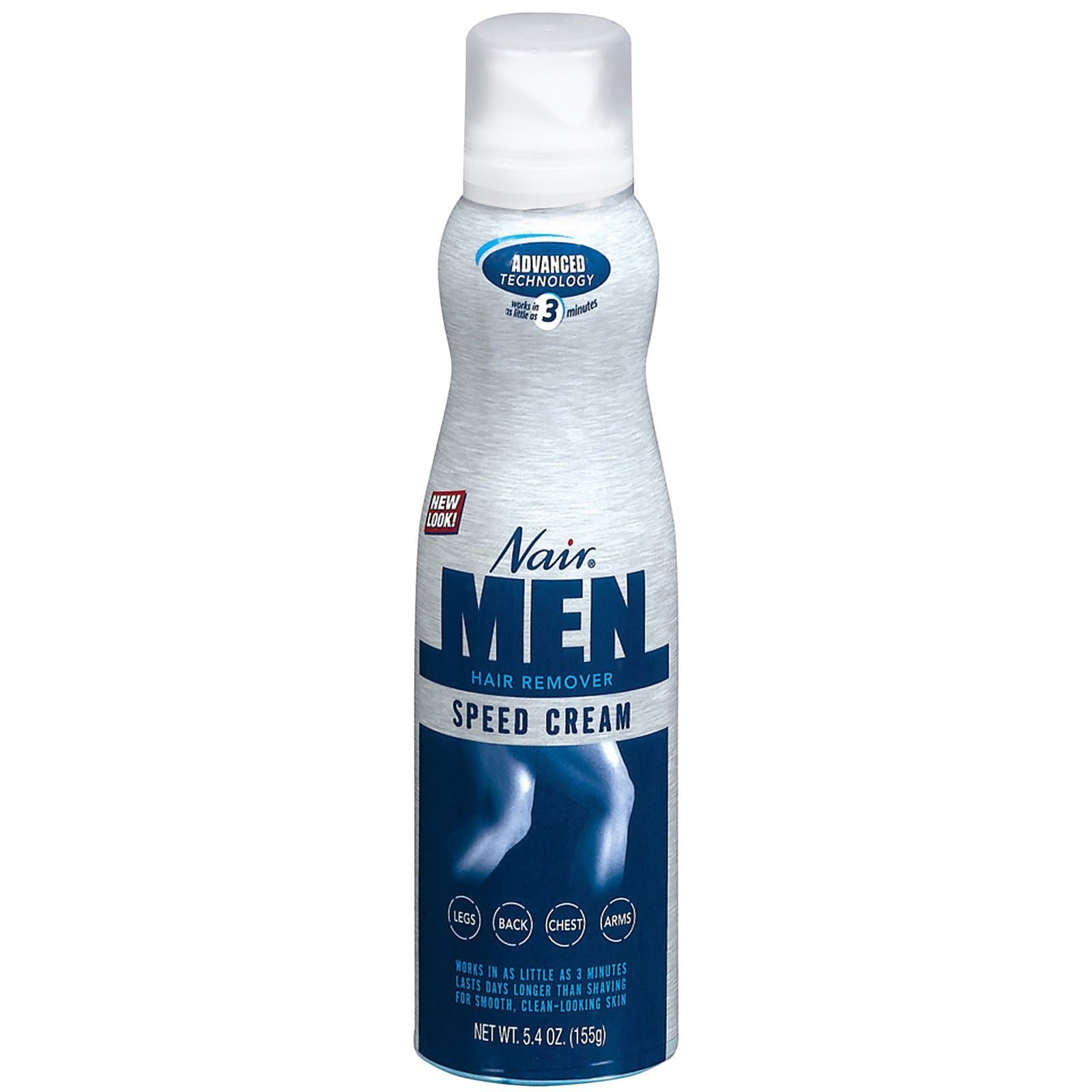 Nair For Men Hair Removal Speed Cream-5.4 Oz