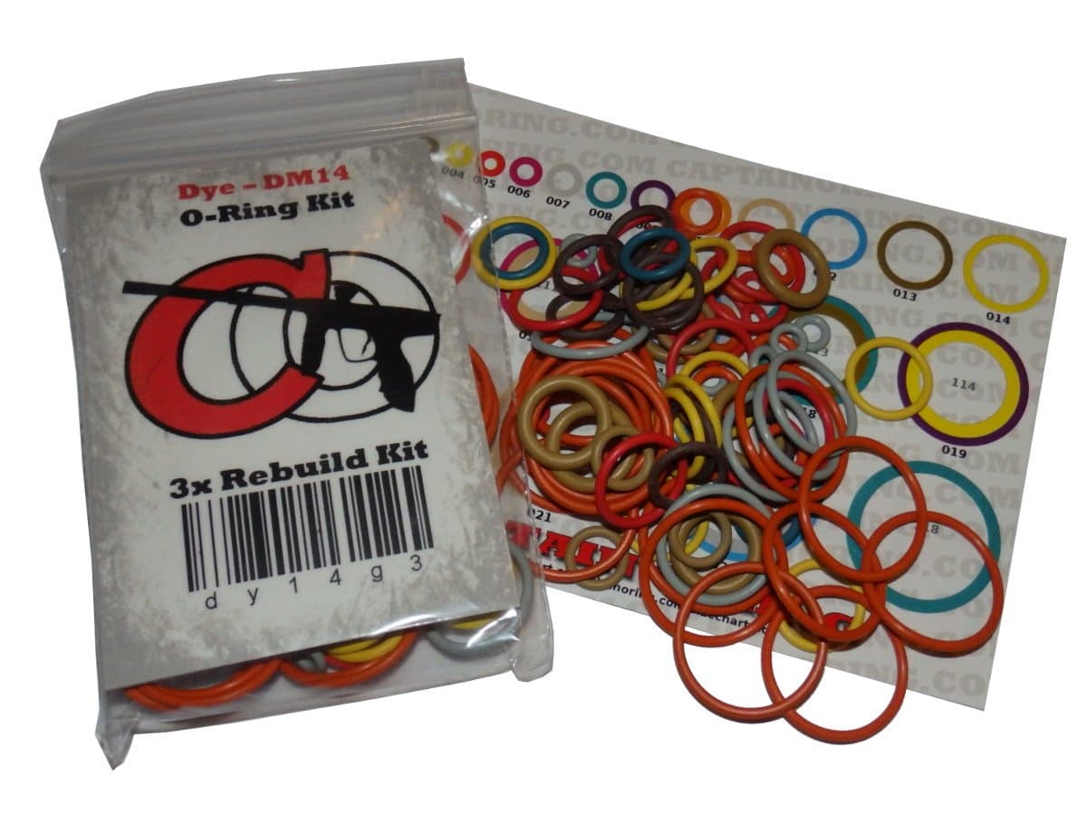 Proto PM6 / PM7 - Color Coded 3X Oring Rebuild Kit