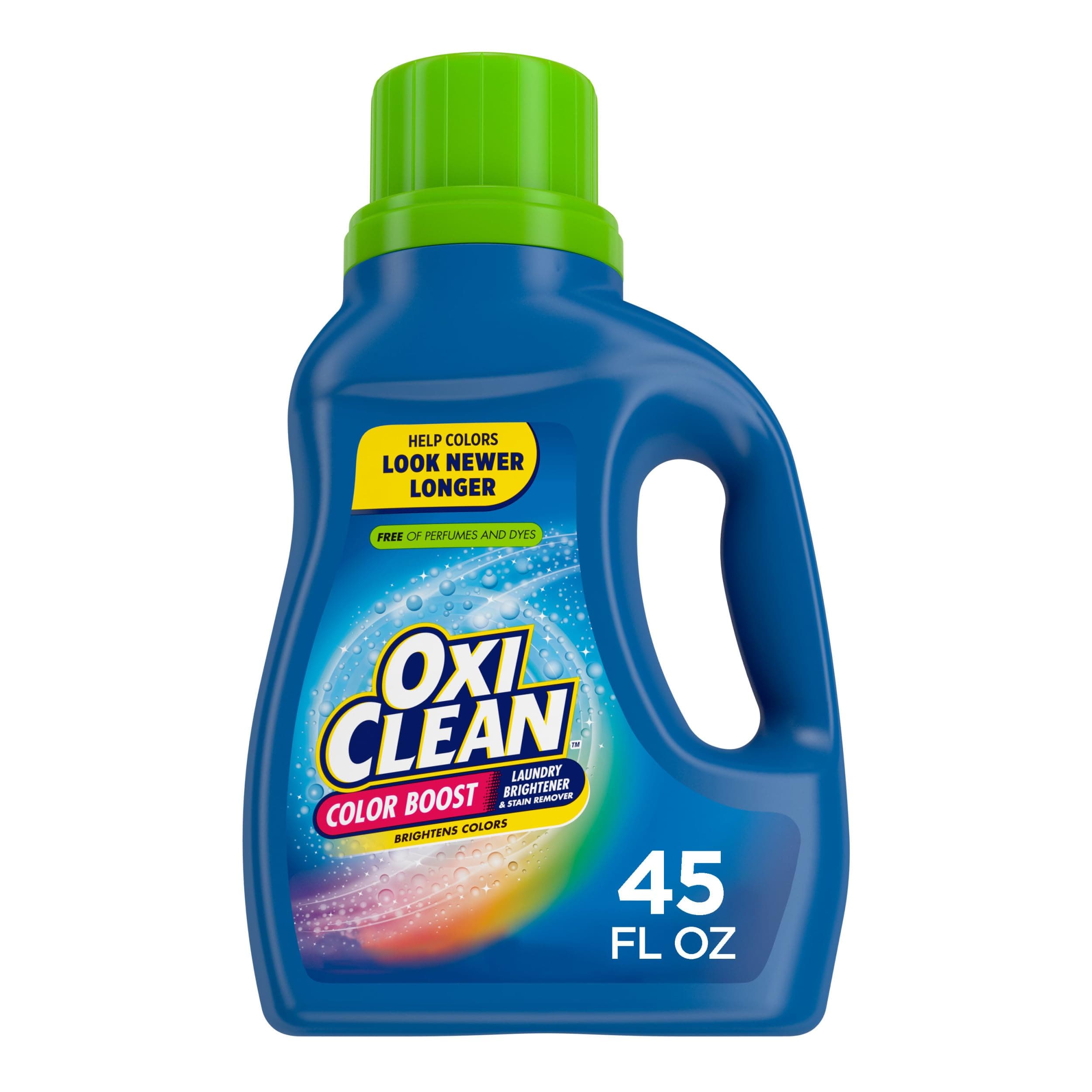 OxiCleanColor Boost Laundry Brightener and Stain Remover Liquid Free, 45 fl oz