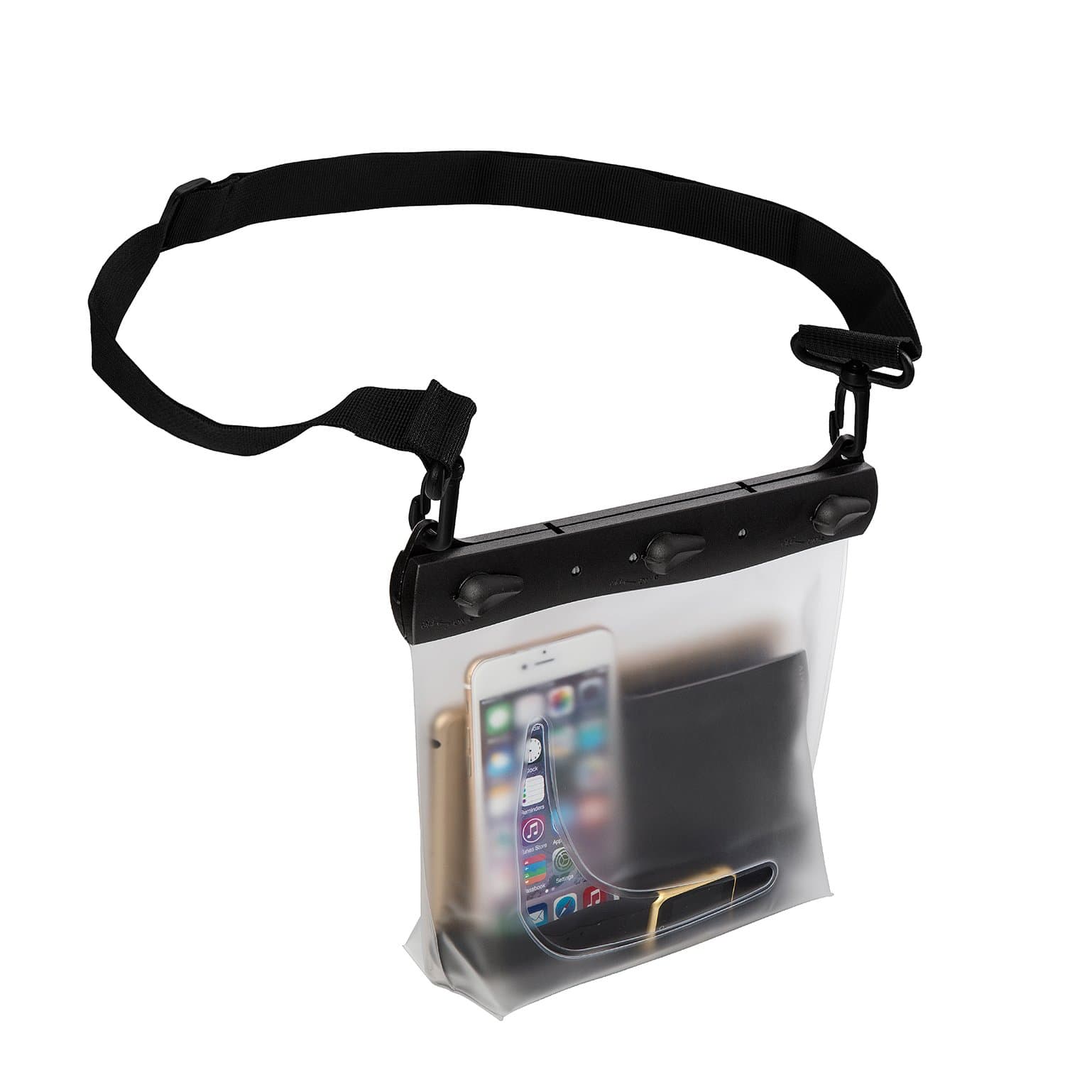 Multifunctional Waterproof Pouch Case Water Resistant Bag Transparent Adjustable Belt