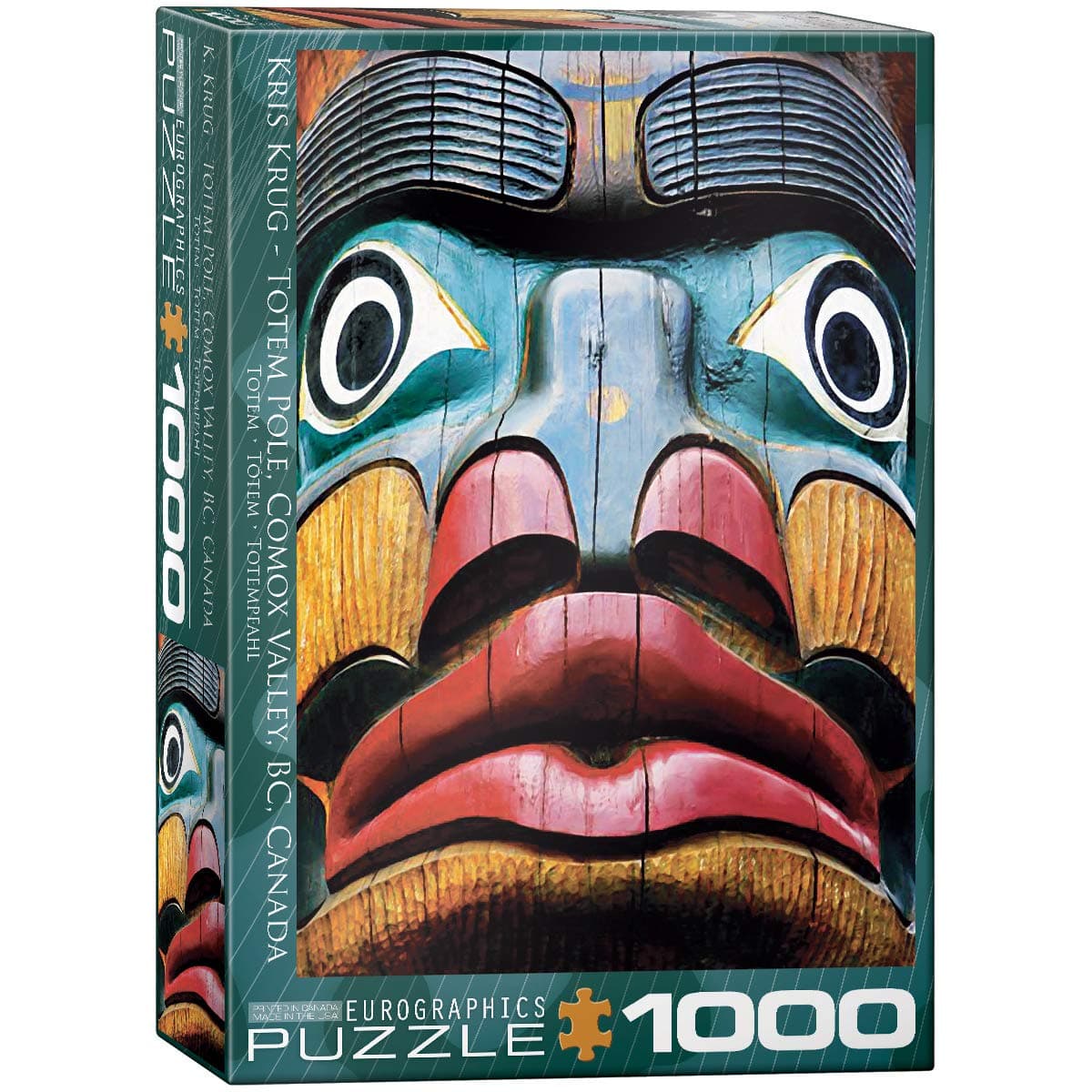 EuroGraphicsTotem Pole by Kris Krug Puzzle (1000 Pieces)