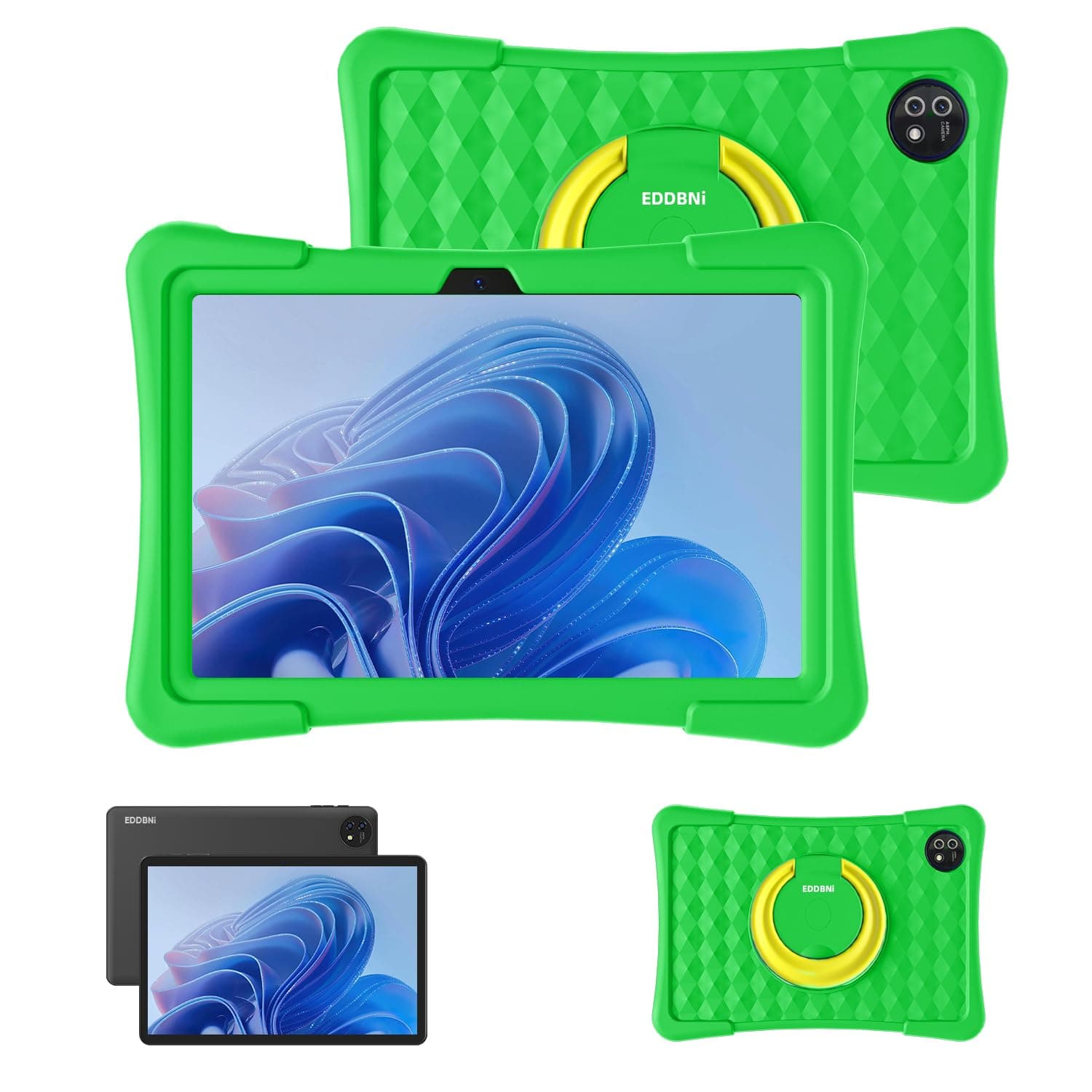 Kids Tablet,10.1inch Tablet, Kids Tablet 6(2+4) GB RAM 64GB ROM 512GB Expansion, Google Certified, 6000mAh,1280 * 800 IPS HD Touch Screen(Green)