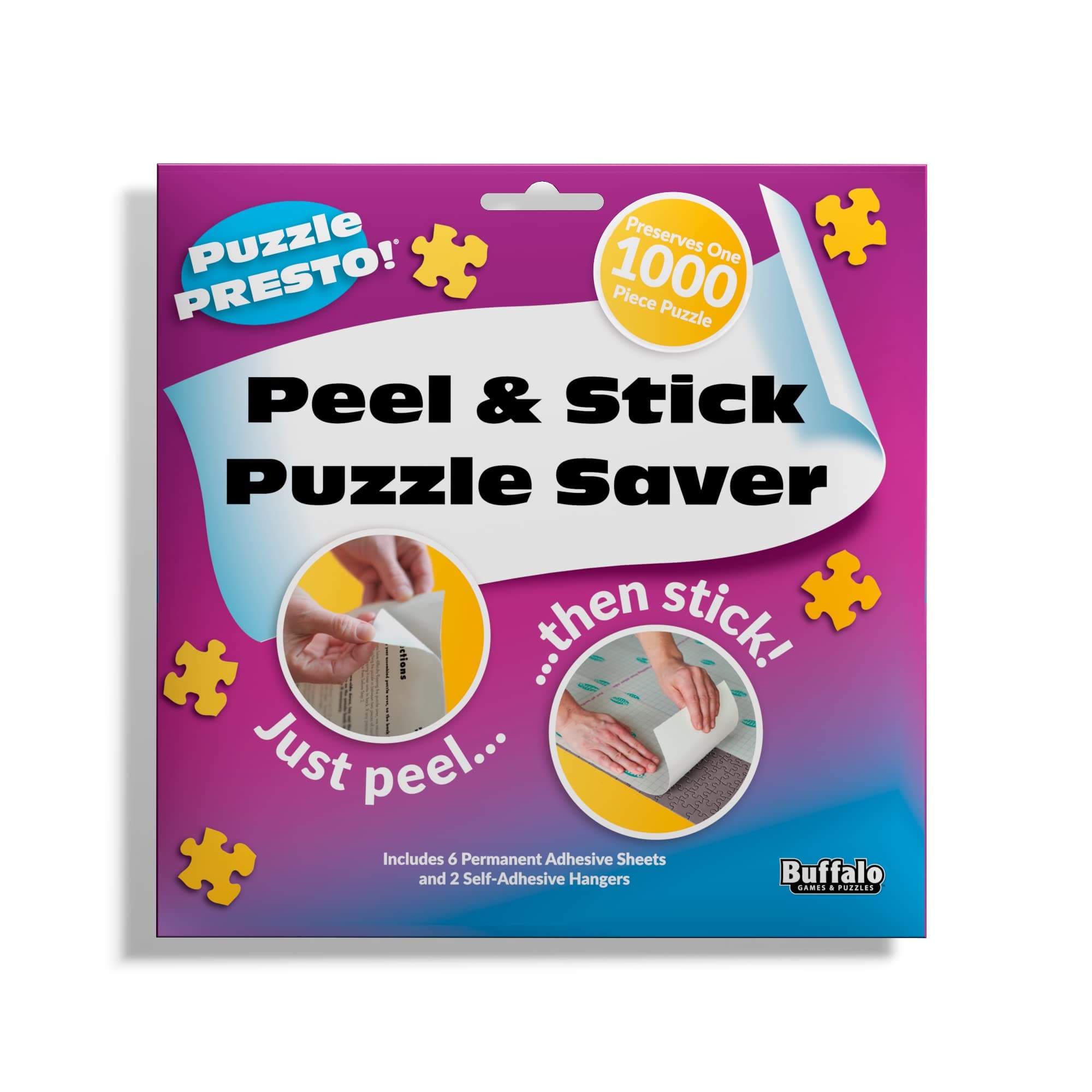 Buffalo Games Puzzle Presto Peel&Stick Puzzle Saver - Kids