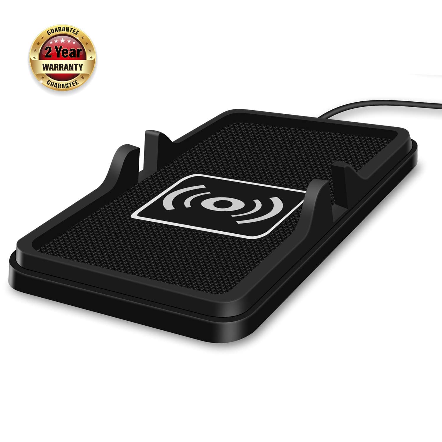 Wireles car Charger Mount 10W DIY Wireless Charger Wireless Charging pad Station qi Charger for car sorganizer Storage Box Phone Wireless Charger mat Galaxy S6S7S8S9S10 (Small Size)