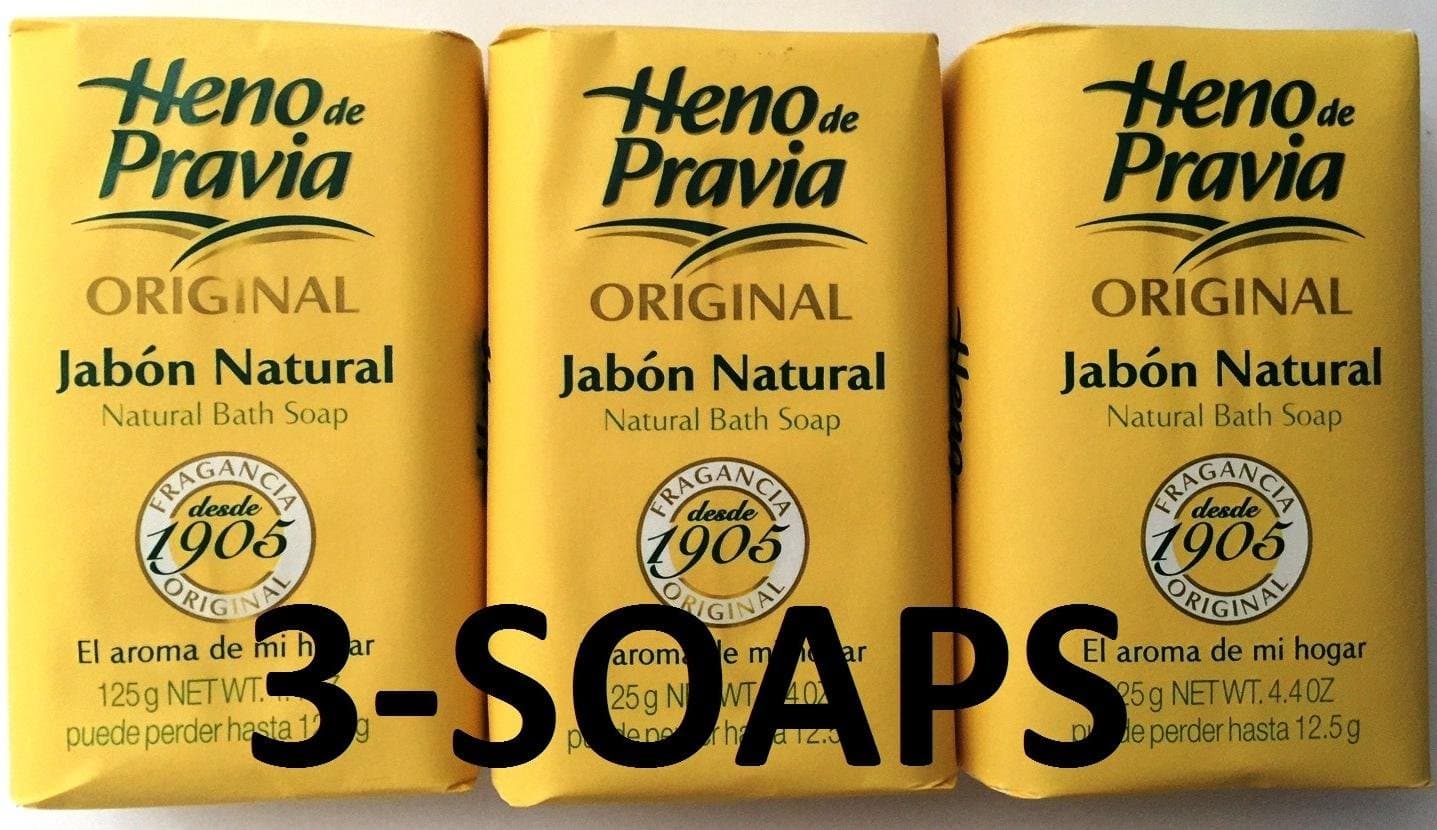 Natural Bath Soap 4oz (3 Soaps Total)