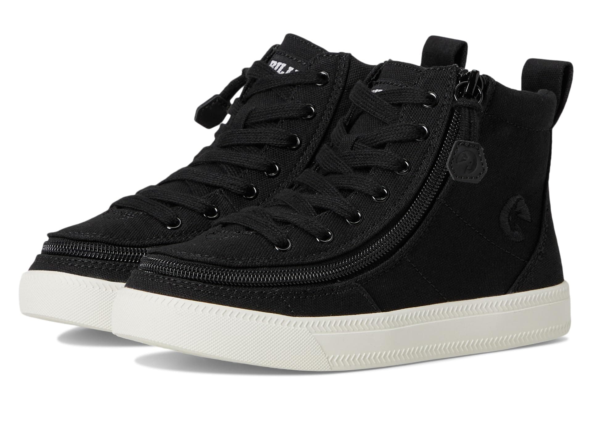 BILLY Footwear Kids Classic Lace High II for Little Kids and Big Kids - Adjustable Laces with Wrap Zipper Closure, Durable and Lightweight Shoes