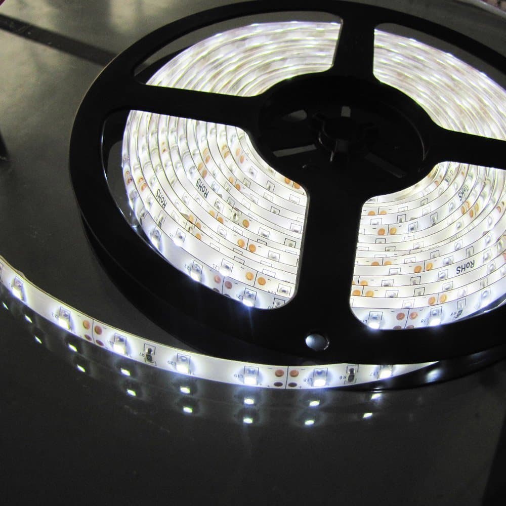 10 pcs （50M)Epartsdom@High Density 16.4ft 5M SMD 3528 Cool White Led Waterproof Led Flexible Strip Ribbon