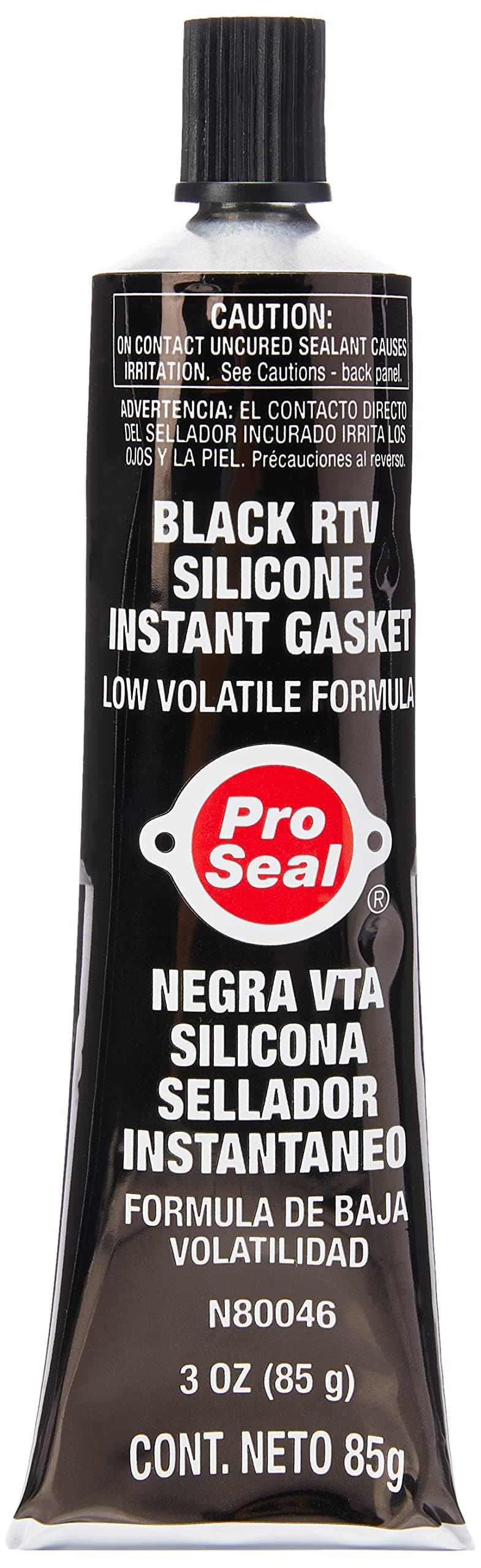 ProSeal 80046 Silicone Instant Gasket, Black