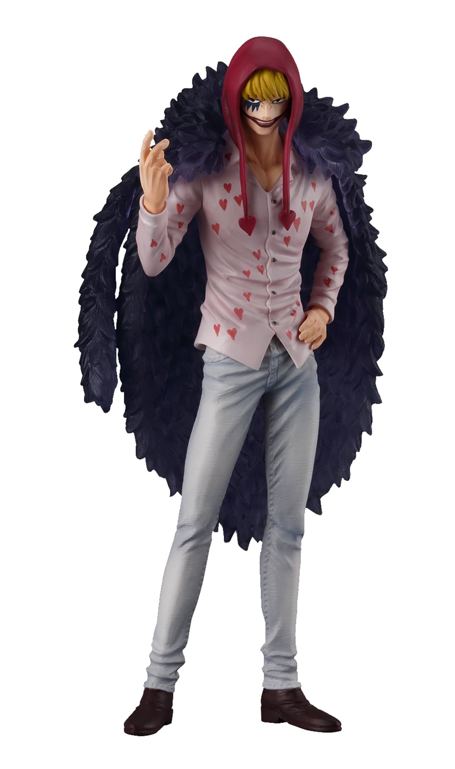 Shokugan One Piece 5.1-Inch Corazon Figure, Super One Piece Styling, Trigger of the Day