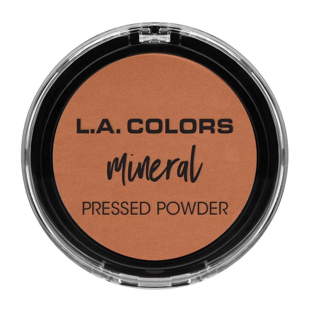 L.A. COLORS Mineral Pressed Powder, Nutmeg CMP381