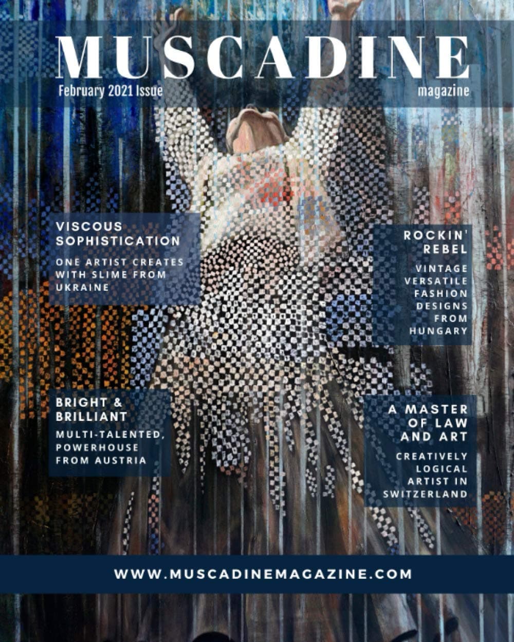 Muscadine Magazine February 2021 Issue: A Sweet Perspective on Art, Fashion and Life featuring Stefania Agoston of TiCCi Clothing, TANBELIA, Vaida Mikliusiene and Bransha Gautier.: 8