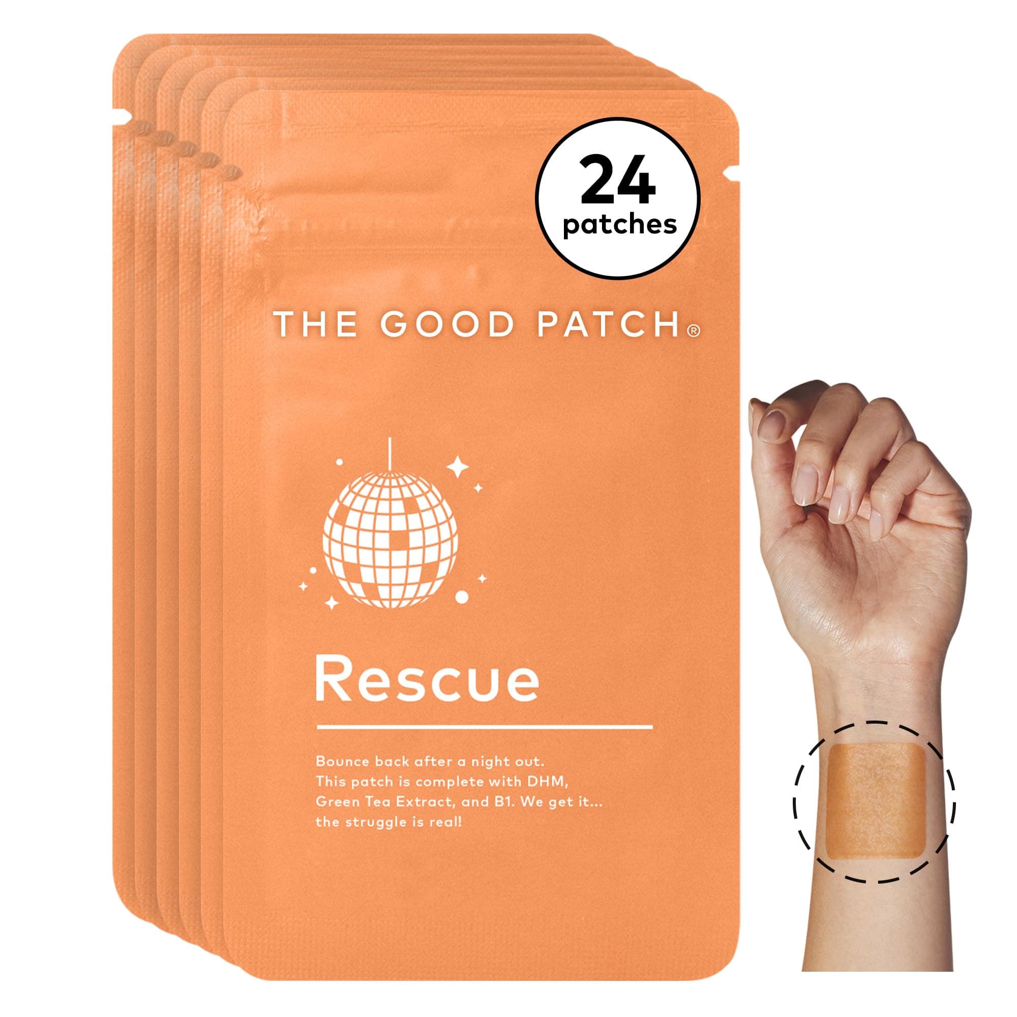 The Good Patch Rescue Patch (4 Count (Pack of 6))