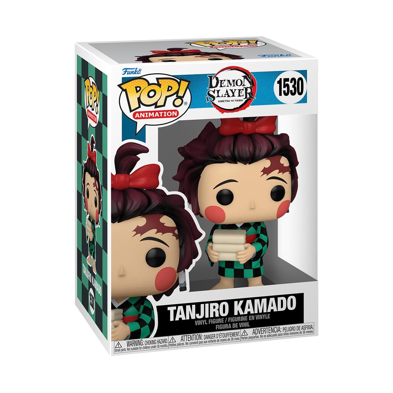 POP! Animation: Demon Slayer - Tanjiro Kamado - (Kimono) - Collectable Vinyl Figure - Gift Idea - Official Merchandise - Toys for Kids & Adults - Anime Fans - Model Figure for Collectors