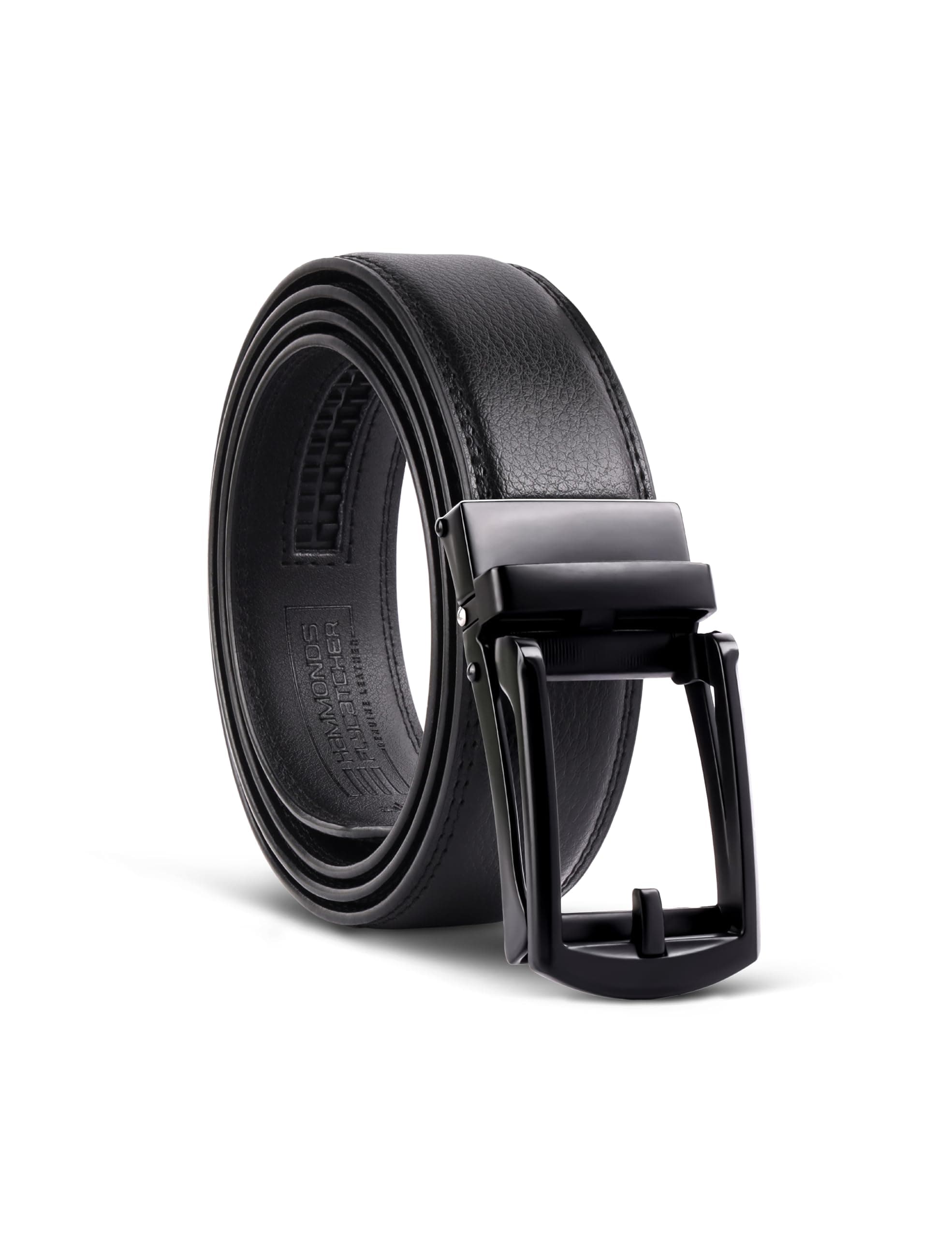 HAMMONDS FLYCATCHER Genuine Leather Belt for Men - Adjustable Waistband upto 46 Inches, 1.5" Width