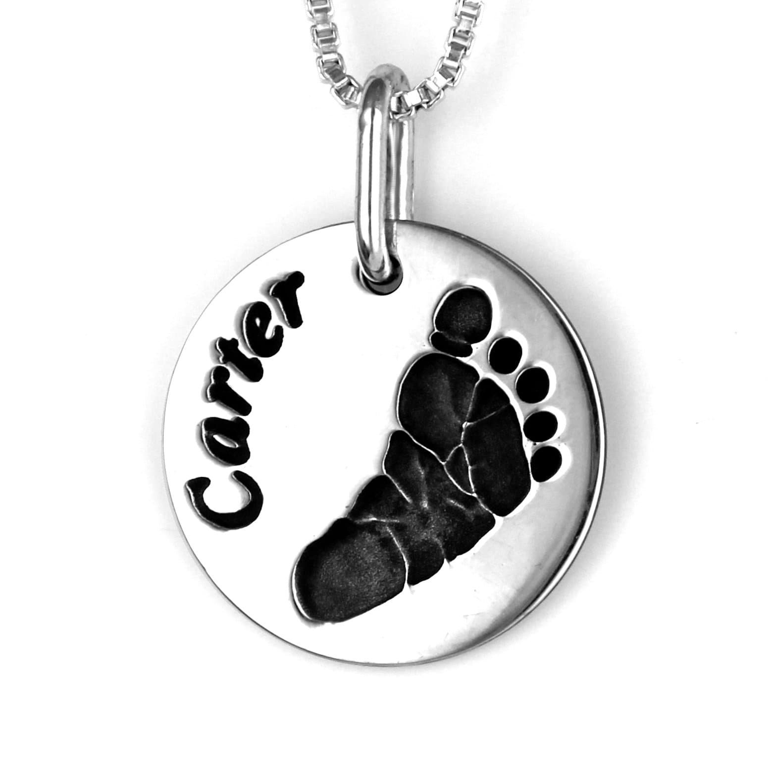Push Present, Custom-Made Keepsake by Tiny-Footprints - Silver Series Keepsake Kit