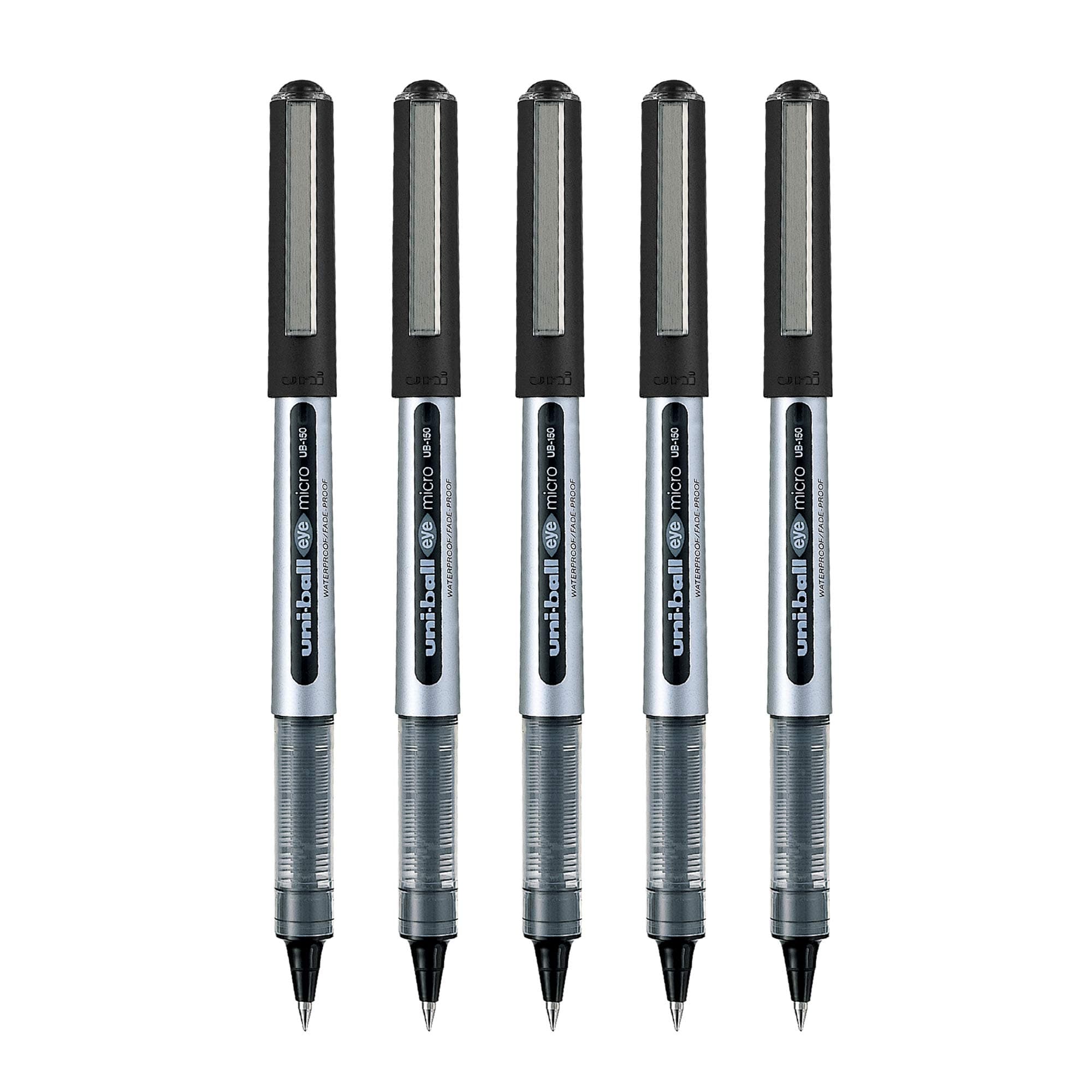 Uni-ball Eye Ball Point Pen - Pack of 5 (BLACK)
