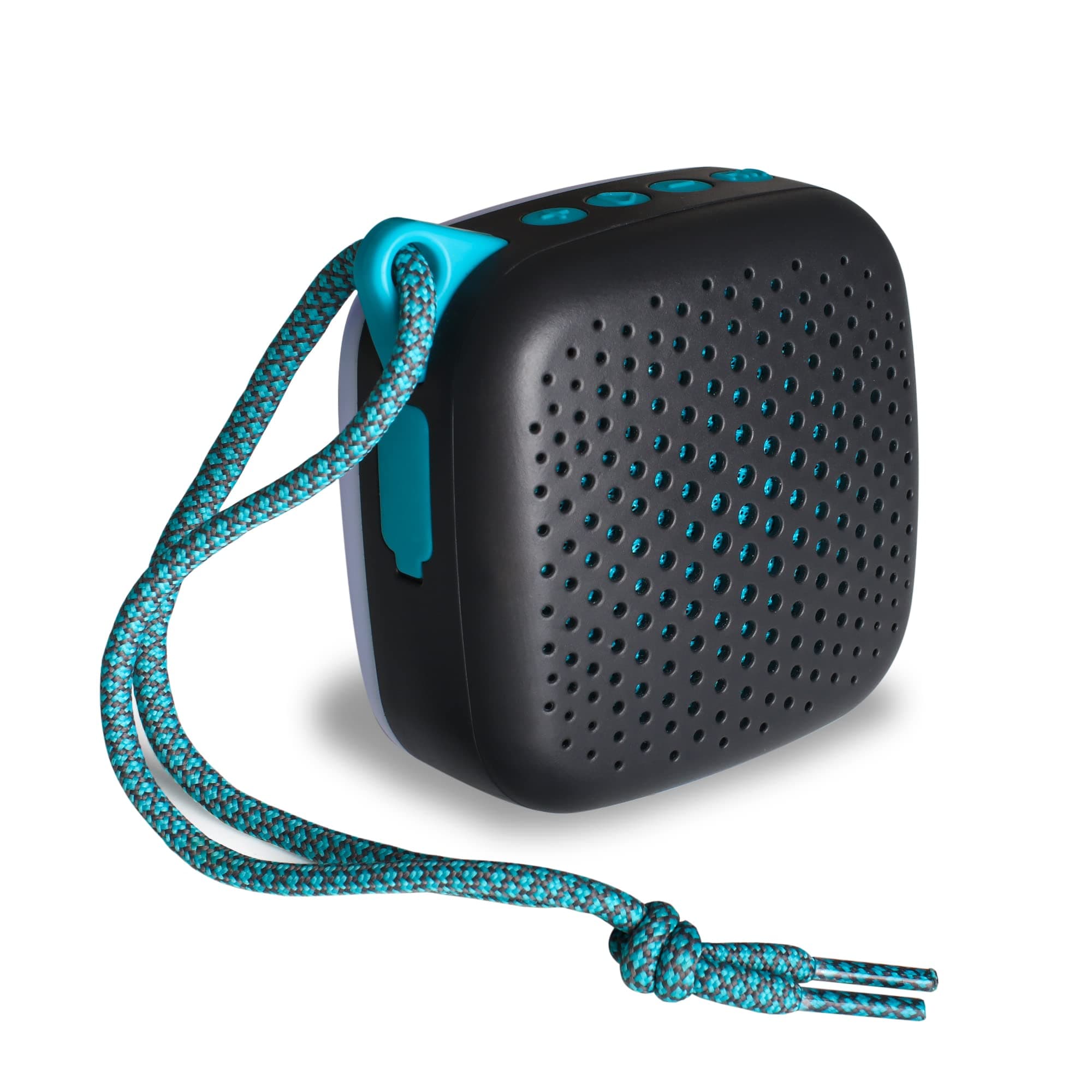 Boompods RHYTHM -ALEXA Waterproof Bluetooth Speaker - Alexa, Waterproof 1m, Light function, Volume, Skip Tracks, Voice Assistant