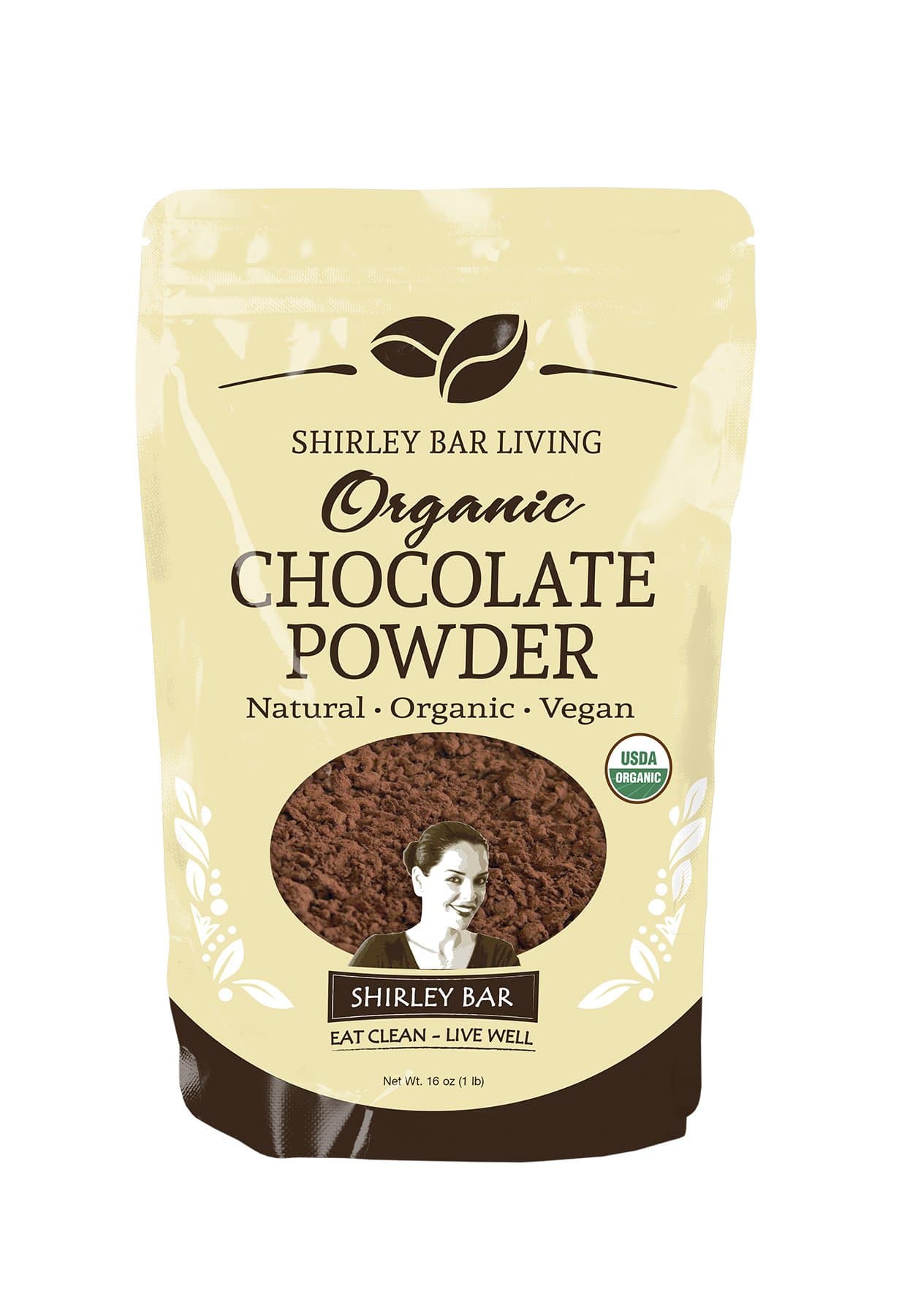 Shirley Bar Living Organic Cocoa Powder with an Aroma to die for! Raw cocoa powder, Vegan cocoa, Organic cocoa, Kosher cocoa powder (OK certified), baking cocoa powder, shakes, desserts - 1 LB
