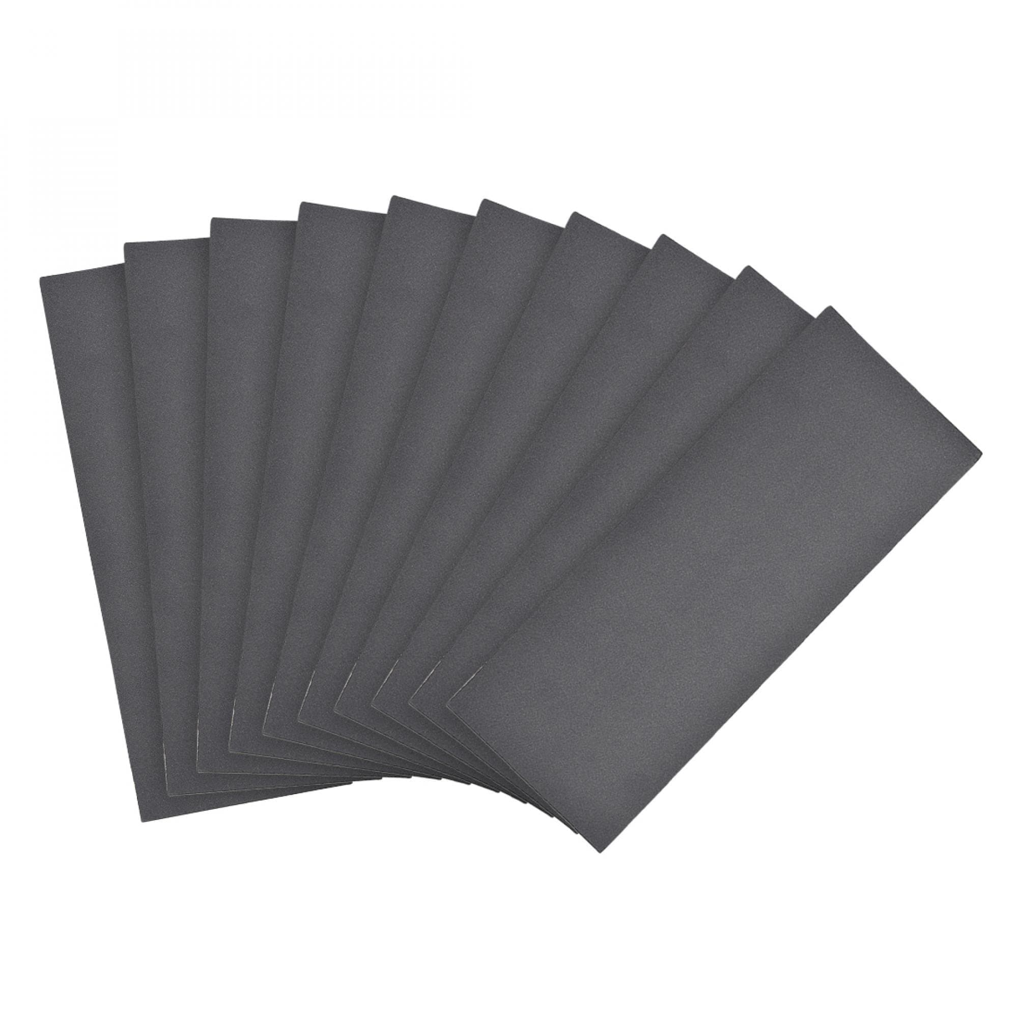 sourcing map 600 Grits Sanding Sheets 9-inch x 3.6-inch Wet Dry Silicon Carbide Sandpaper for Wood Furniture Metal Automotive Polishing 10pcs