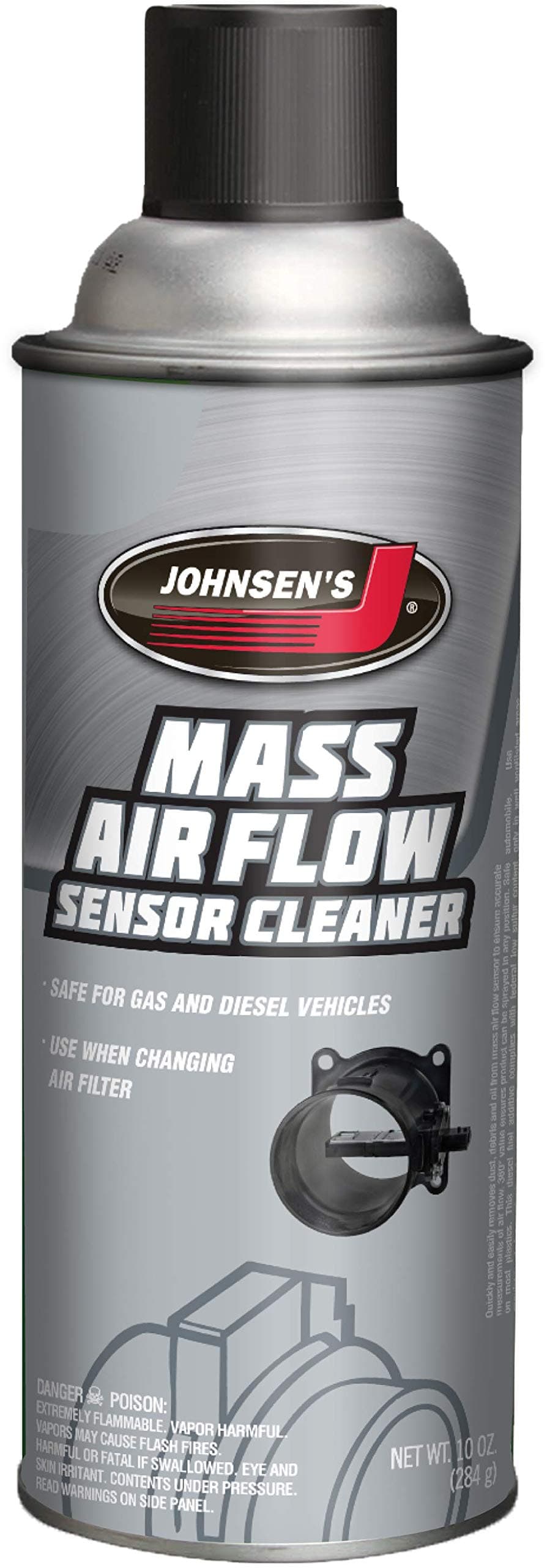 Johnsen's 4721 Mass Air Flow Sensor Cleaner - 10 oz.