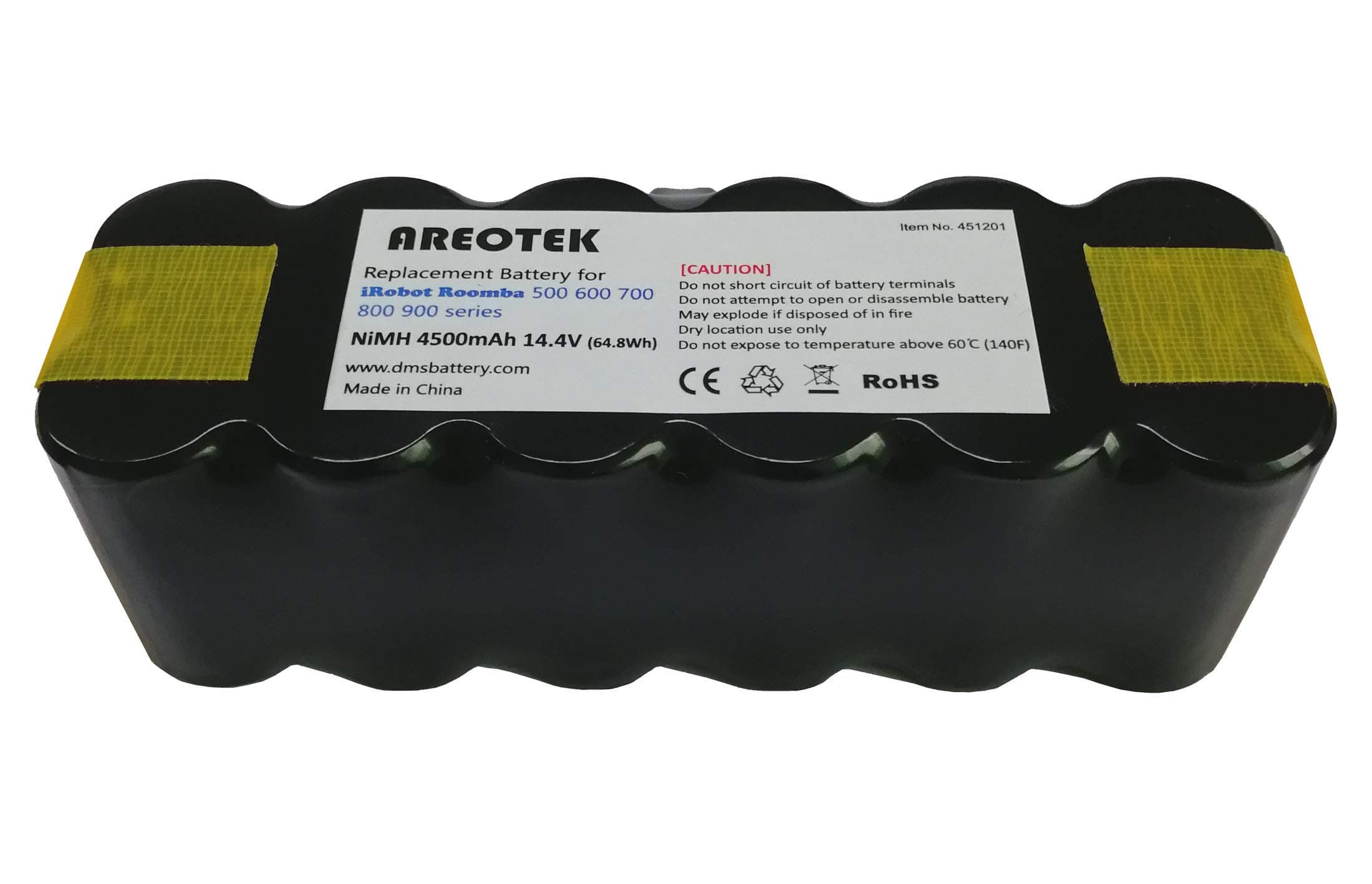 4500mAh Extended Life iRobot Roomba Replacement Battery for 500 600 700 800 Series Robots