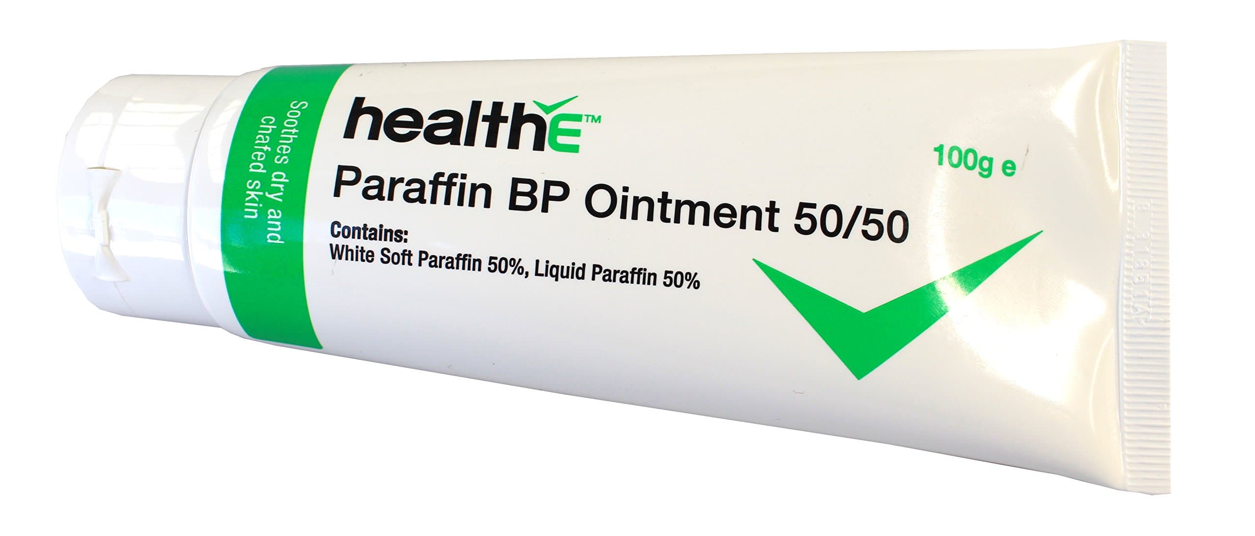 Paraffin BP 50/50 Ointment - Suitable for People with Dry Skin, Sensitive Skin, Chafing and People Of all Ages (100g Tube)