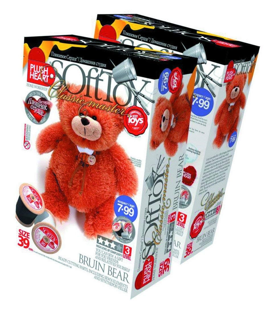 Plush Hearts39 cm DIY Standing Bear