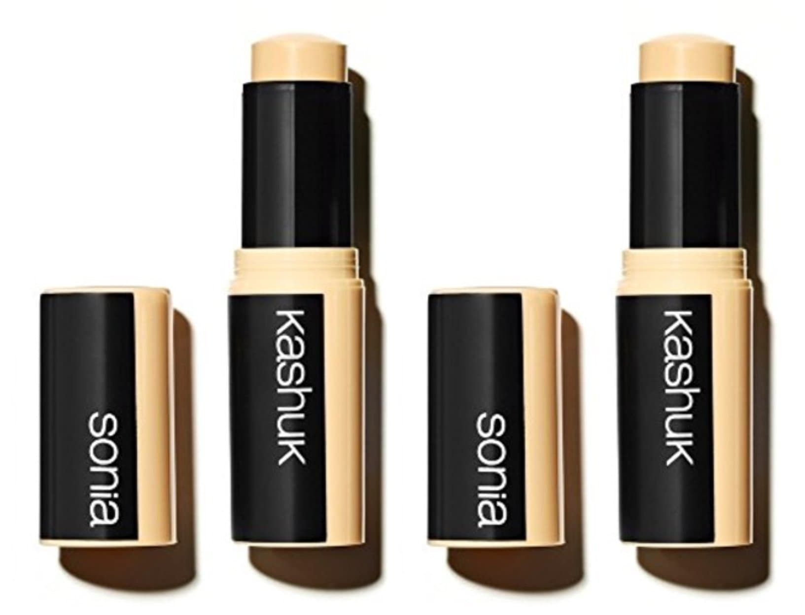 Sonia Kashuk Undetectable Foundation Stick #12, Almond (2 Pack)