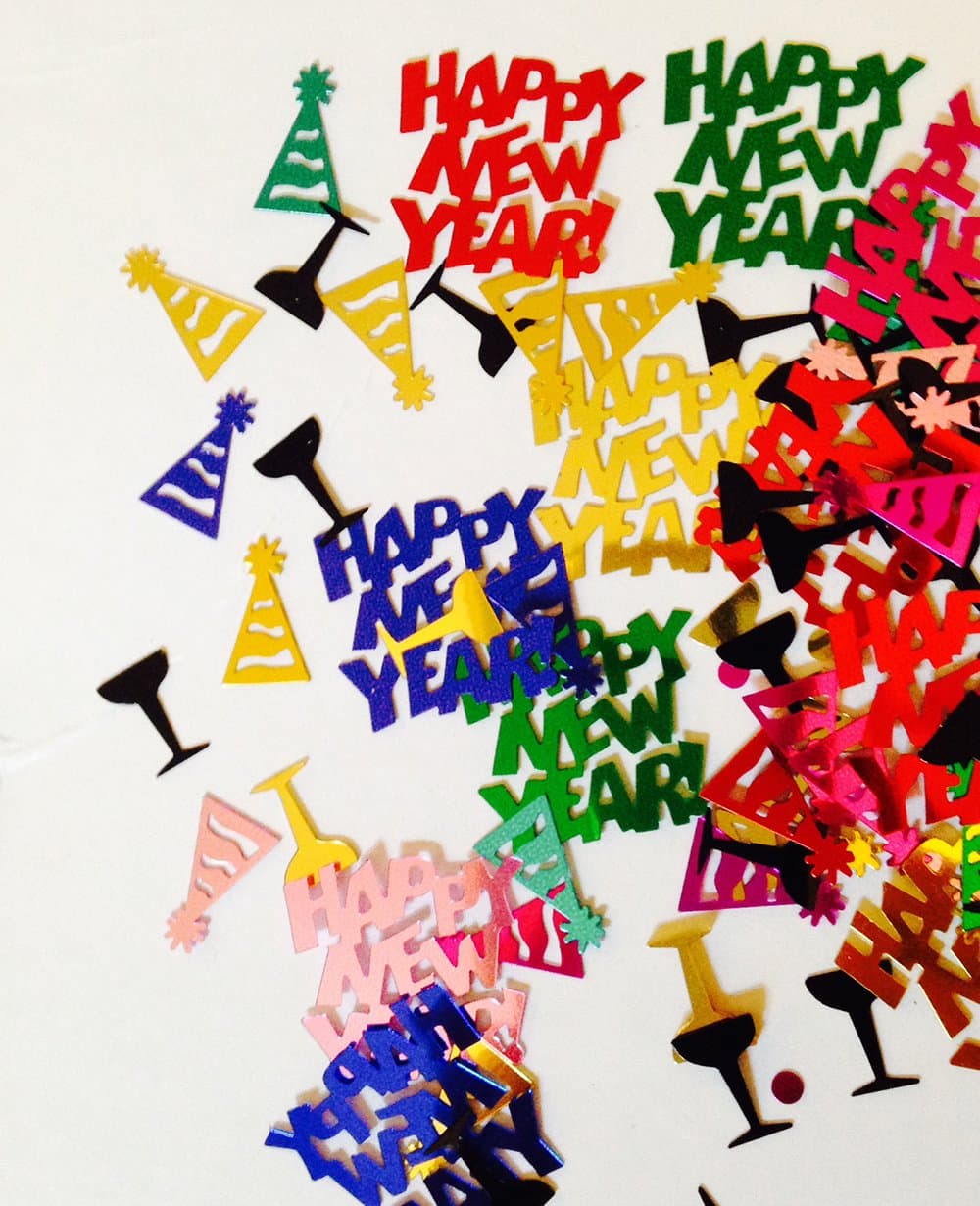 Confettios Happy New Year Party Sprinkle Confetti, 1oz 28g