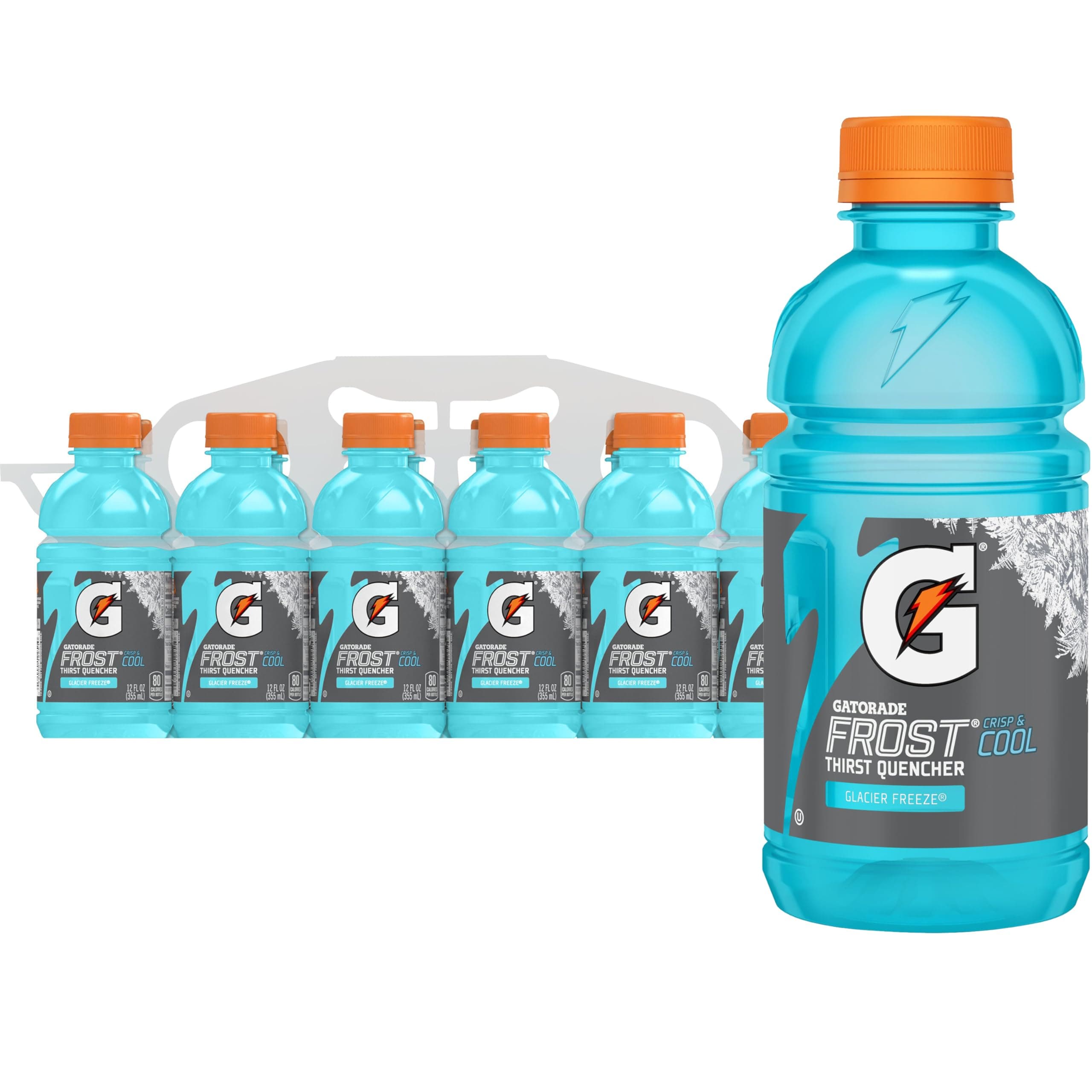 Thirst Quencher, Frost Glacier Freeze, 12 Fl Oz (pack of 12)