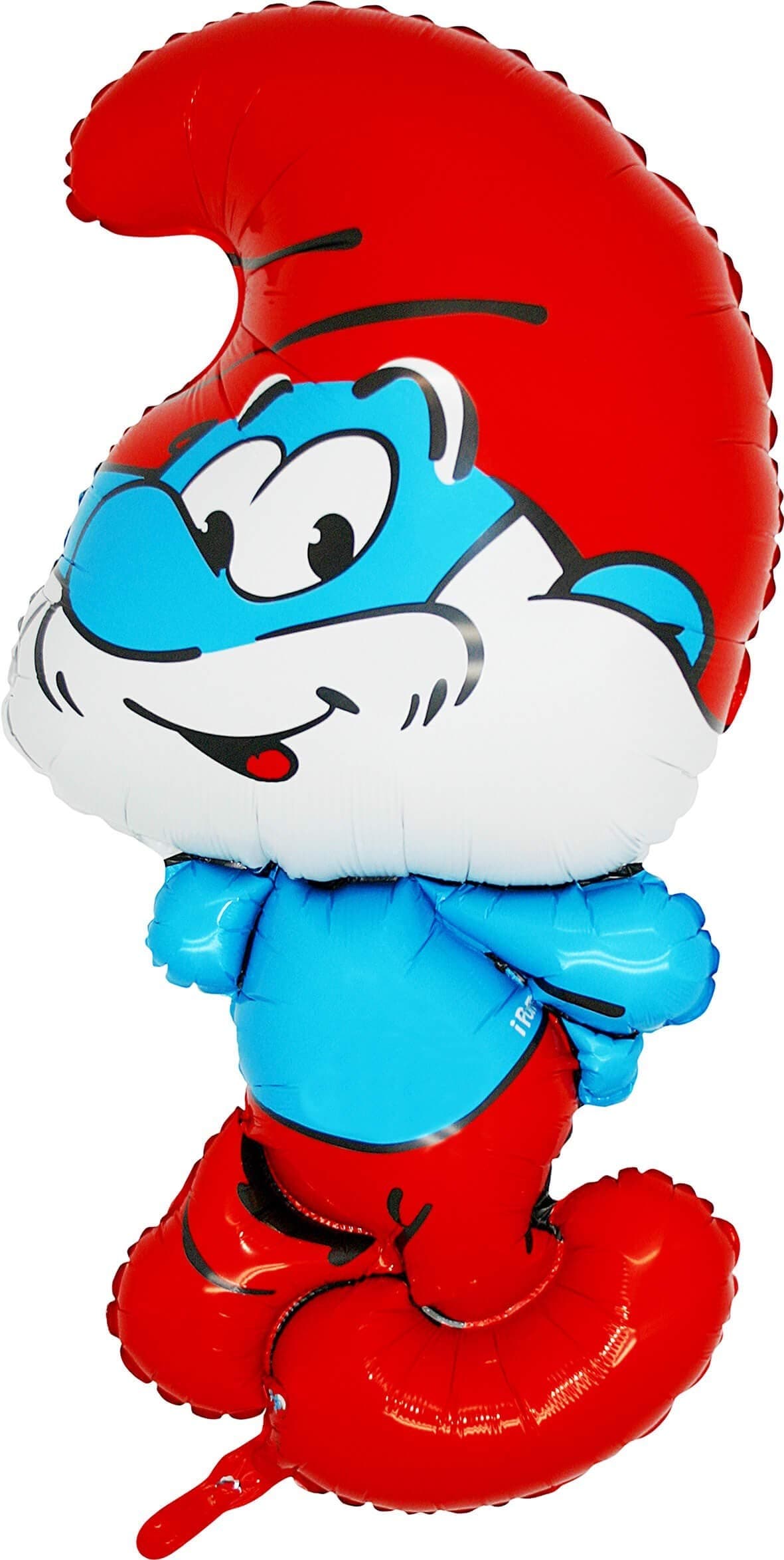 Grabo Foil Balloon "The Smurfs" (Dad Smurf)