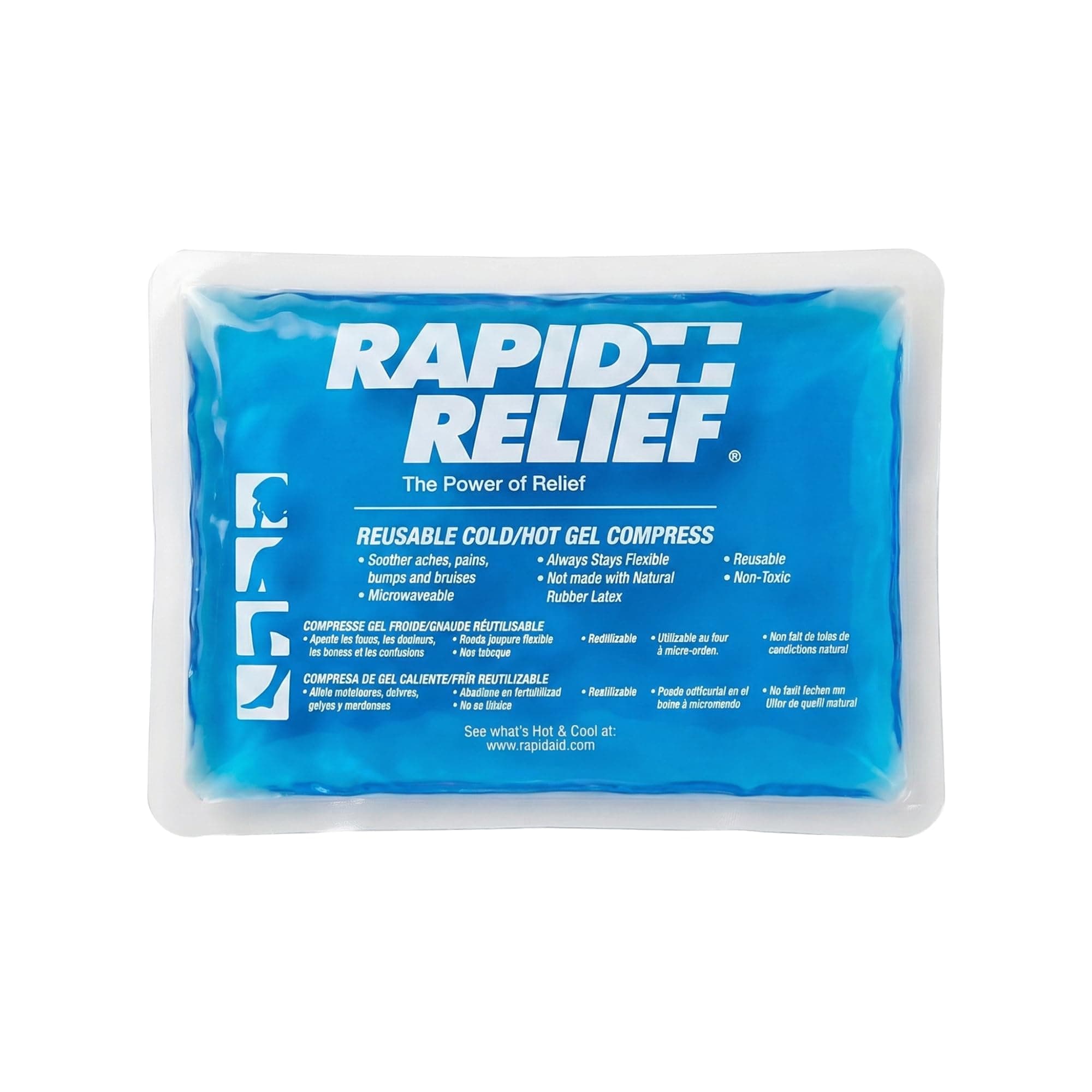 Reusable Cold/Hot Packs, 4" x 6", Each